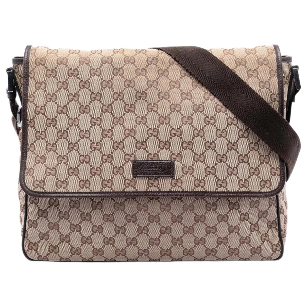Gucci B cloth crossbody bag