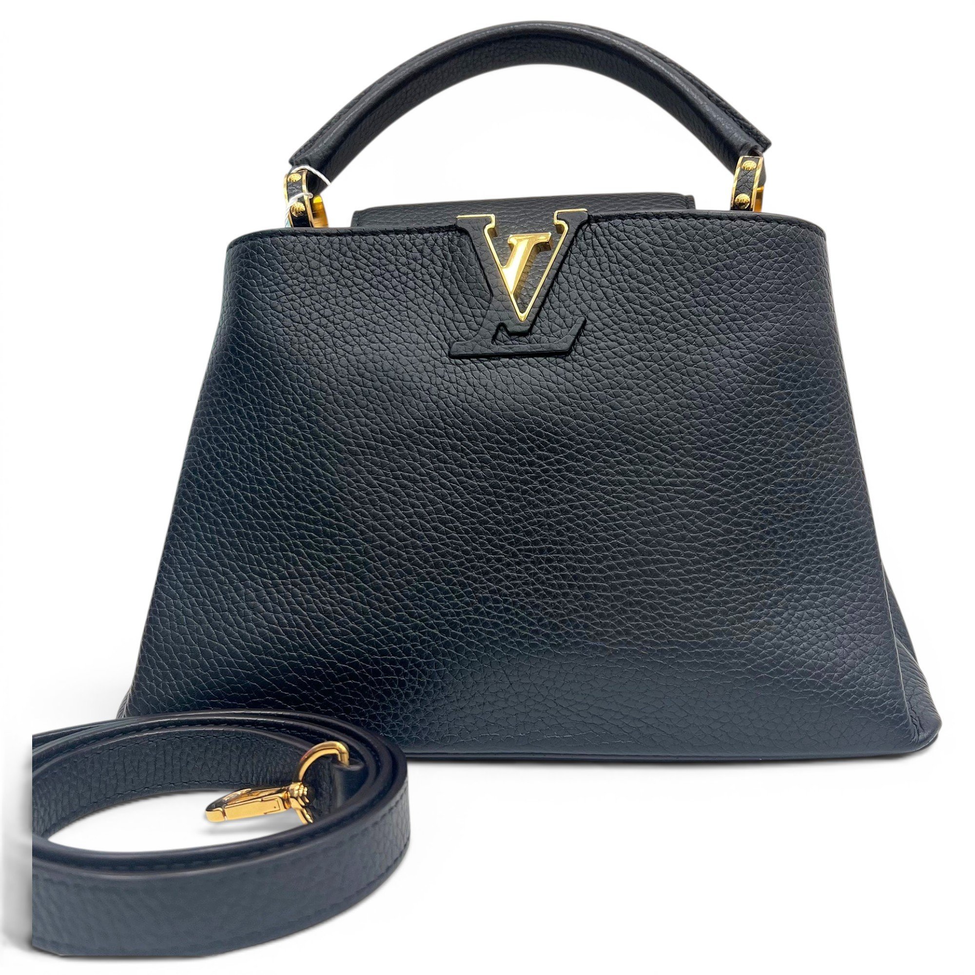 Capucines leather handbag