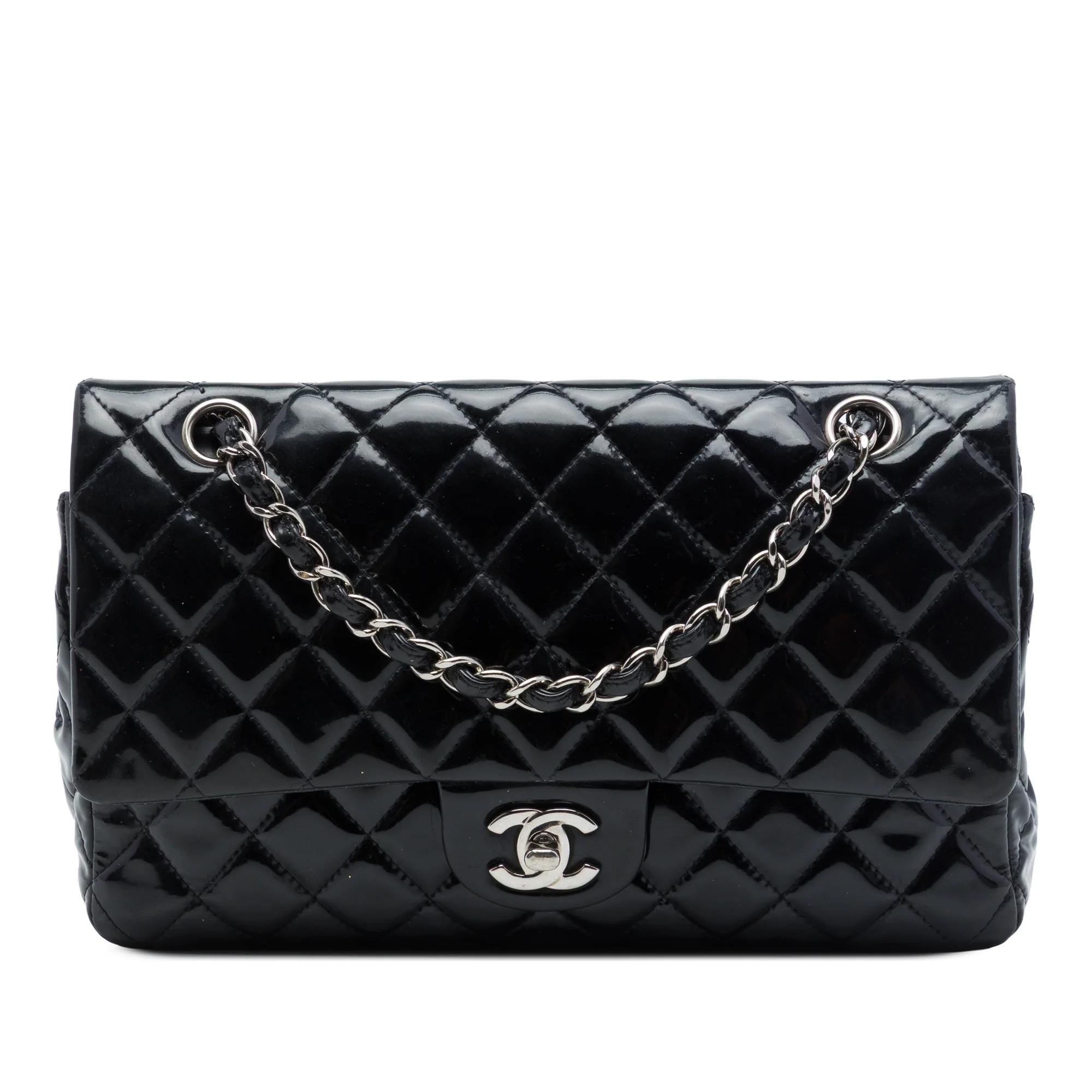 Timeless/Classique patent leather handbag