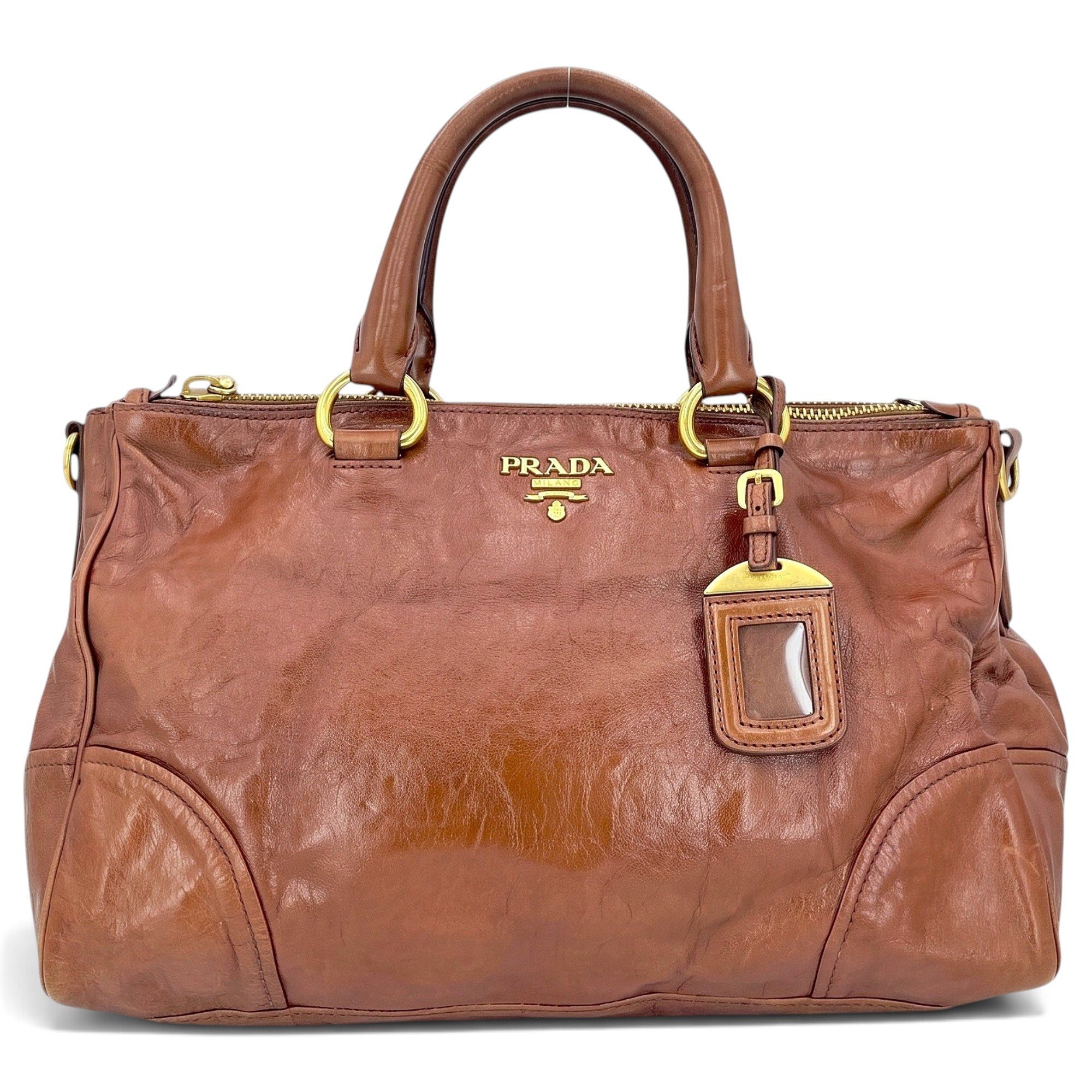 Leather handbag