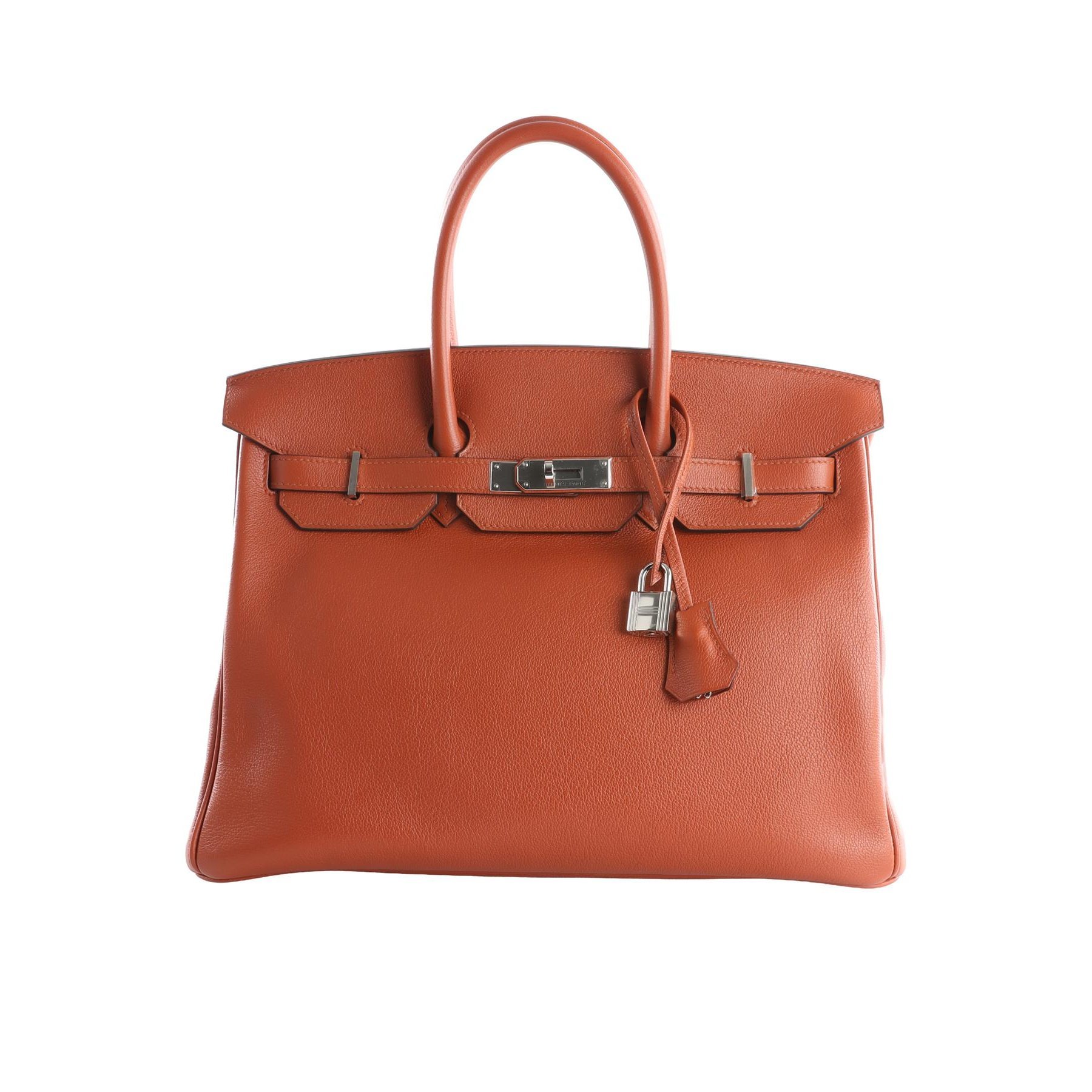Birkin 35 leather handbag