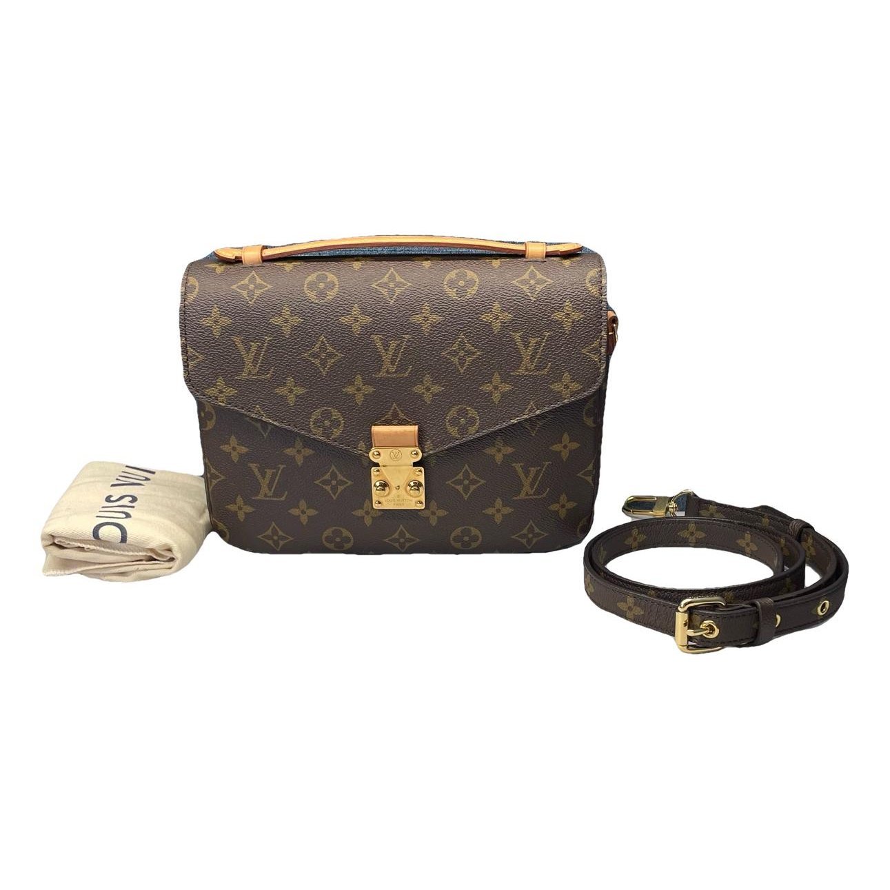 Metis leather handbag