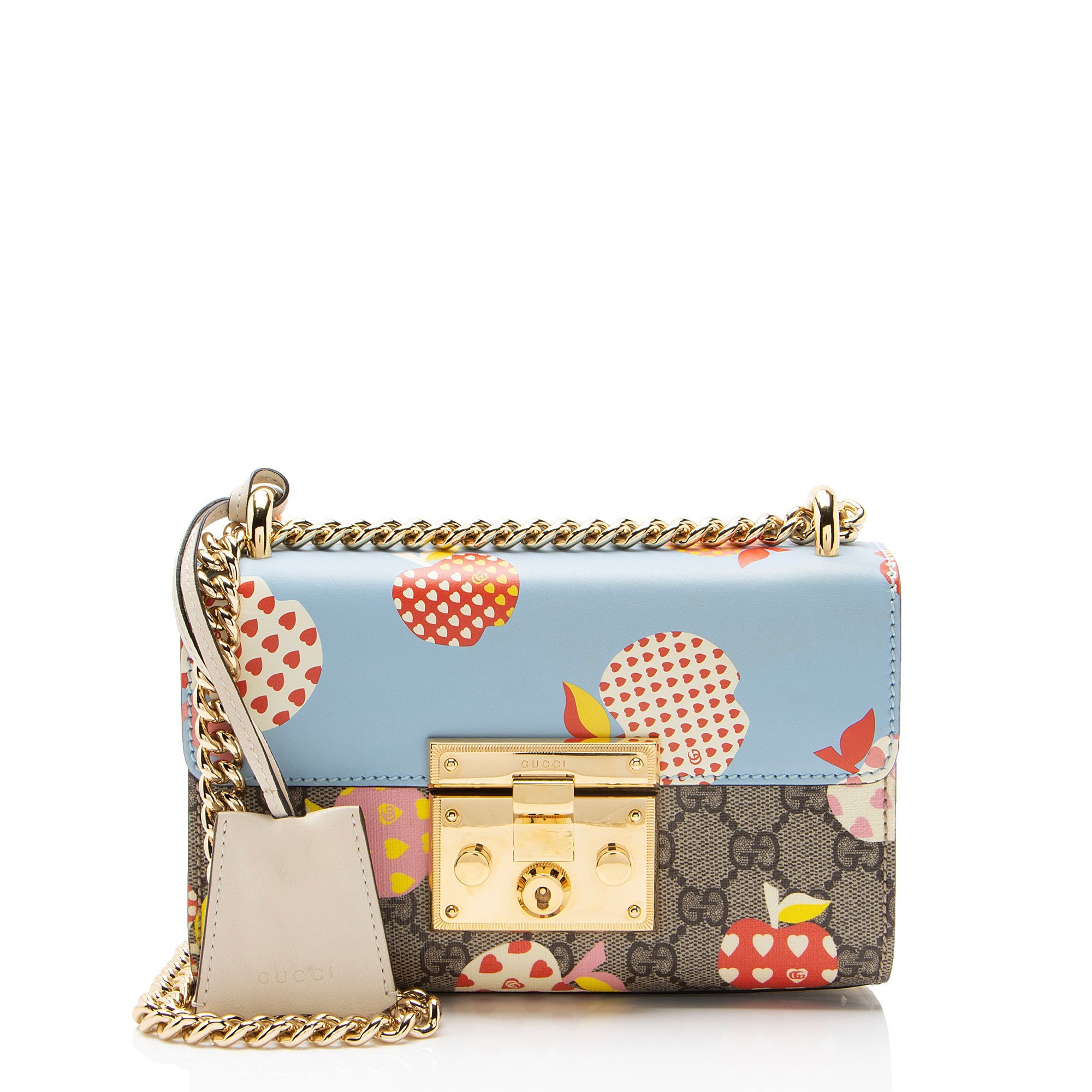 Padlock cloth crossbody bag