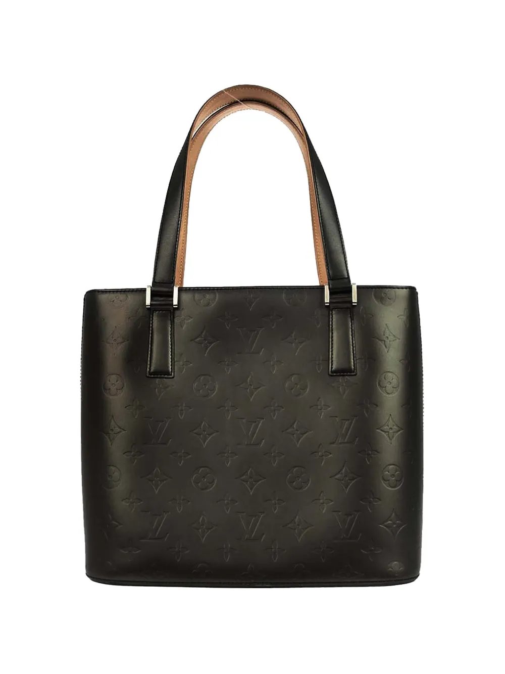 2003 Stockton Monogram Mat leather tote bag