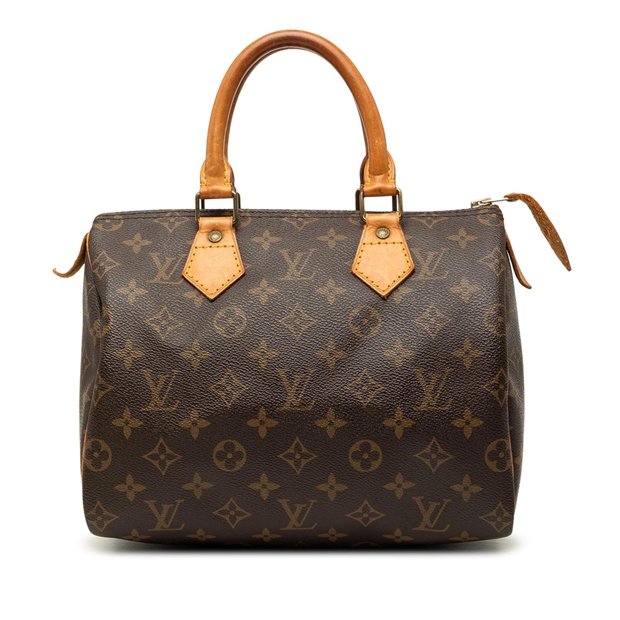 Speedy leather bag