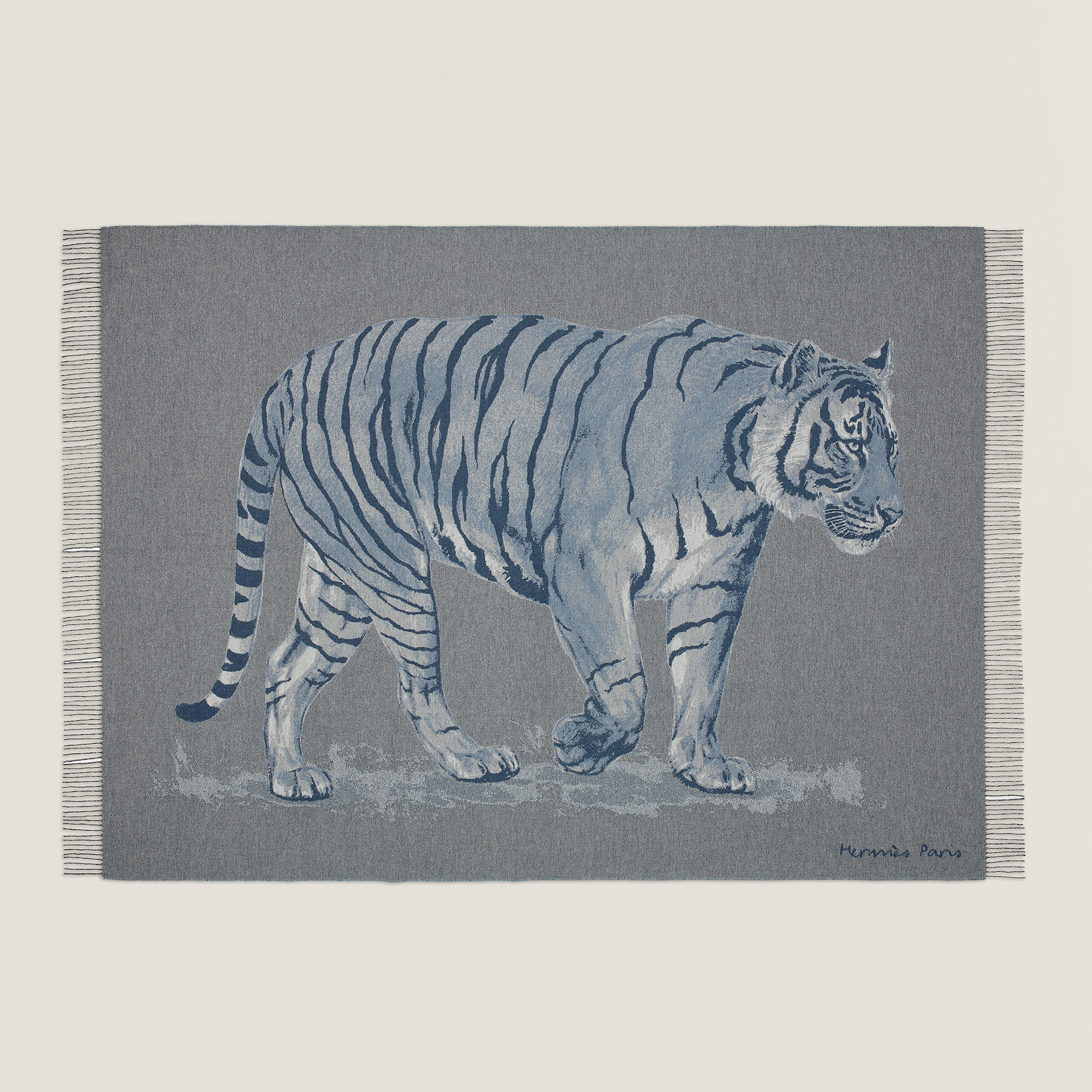 La Marche du Tigre blanket