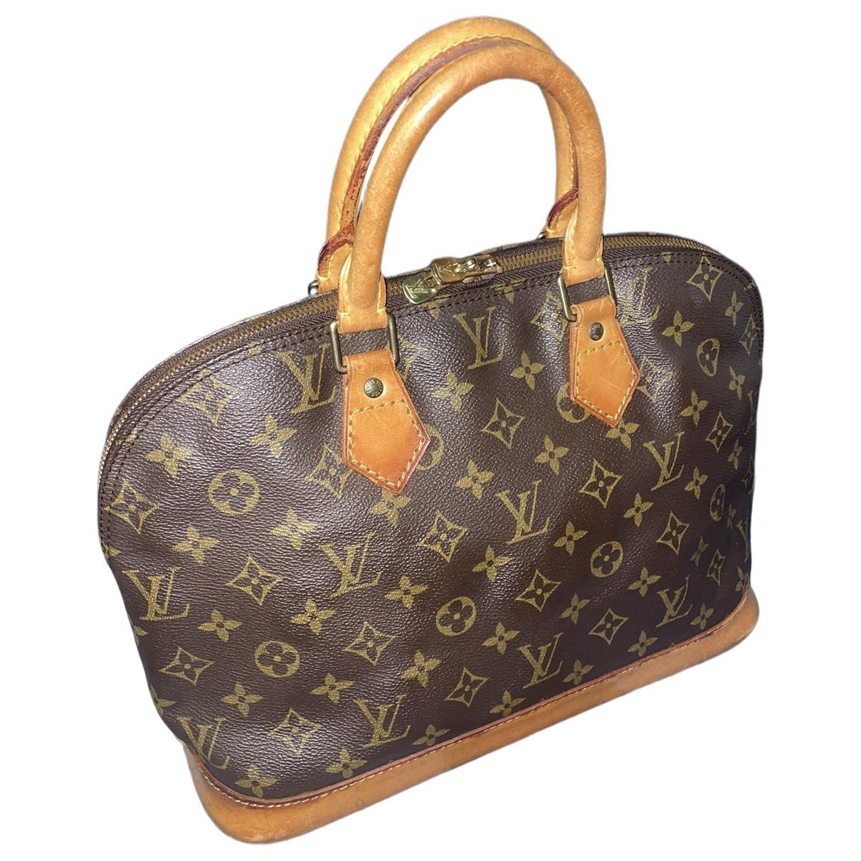 Alma leather handbag