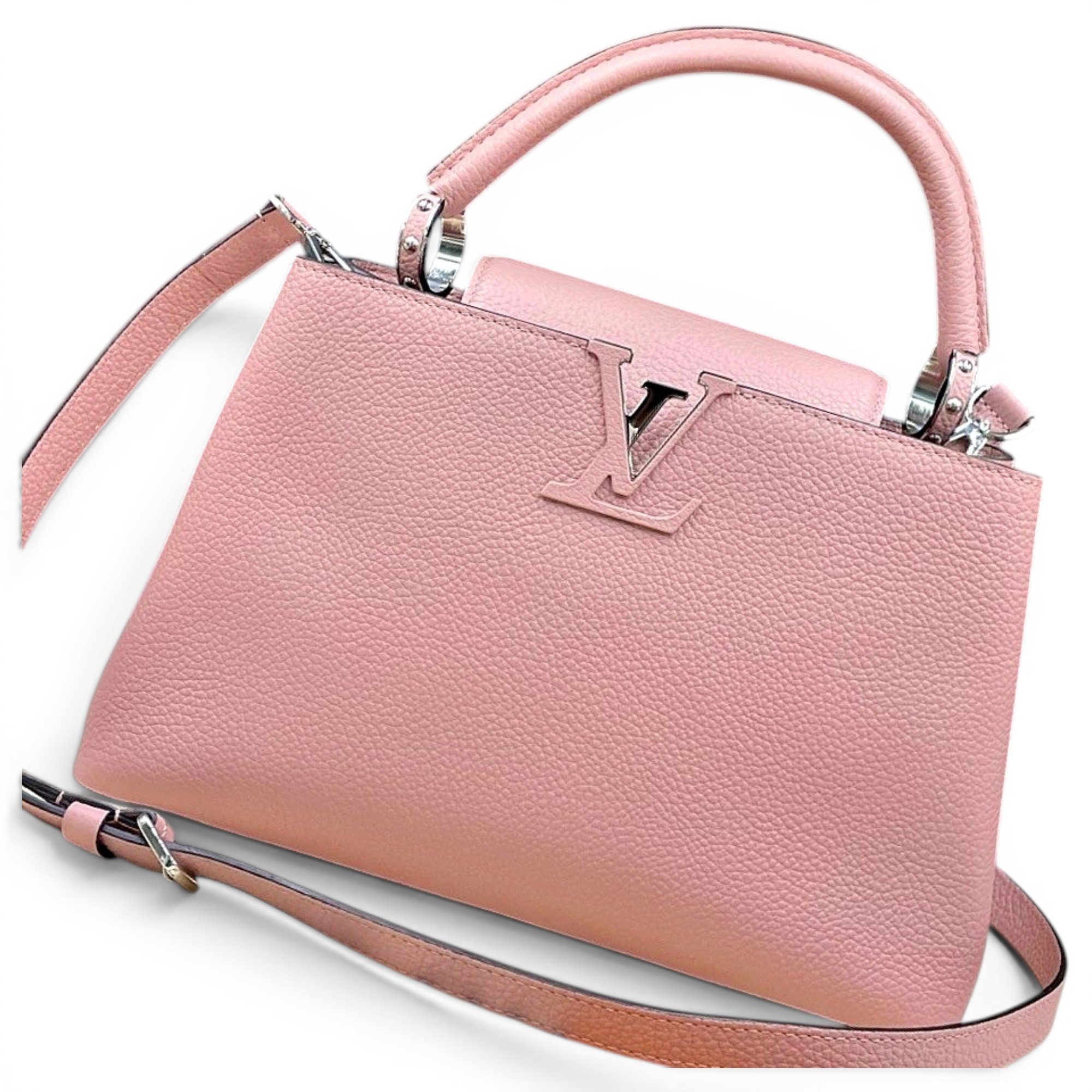 Capucines leather handbag