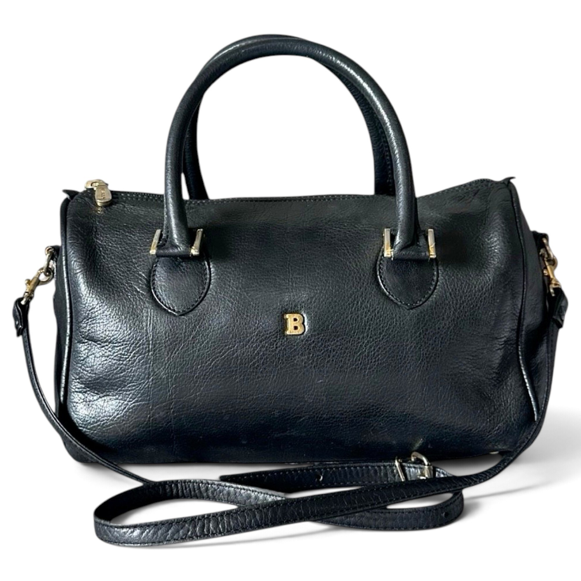 Leather satchel