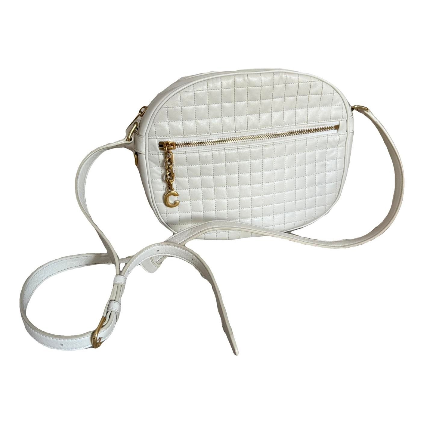 Charm leather handbag
