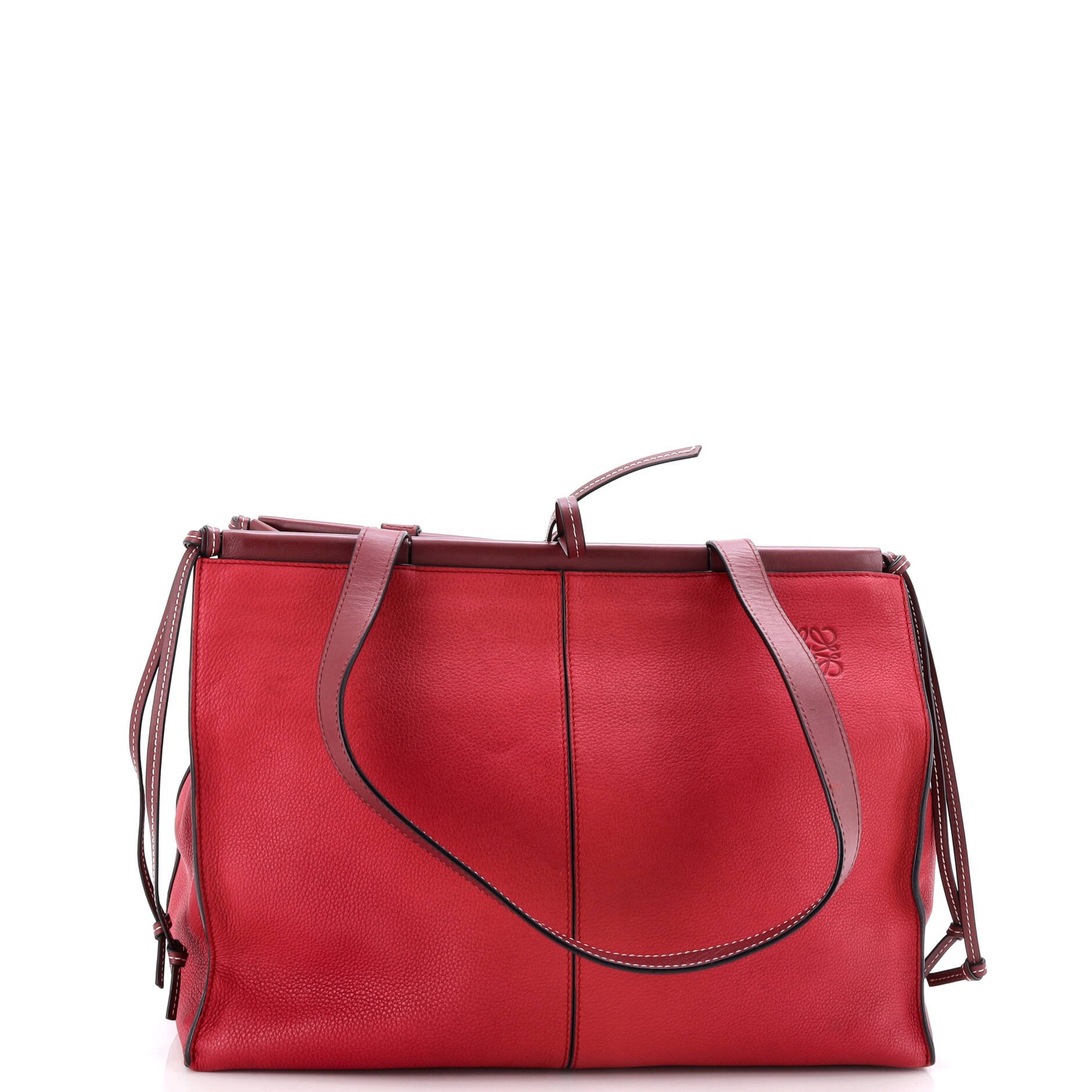 Loewe Cushion Tote Leather Large