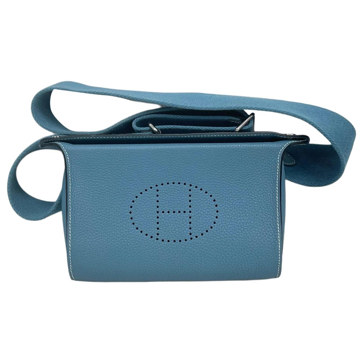 Hermes Evelyne Handbag White Togo Leather 2023