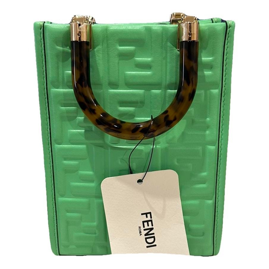 Sunshine leather tote