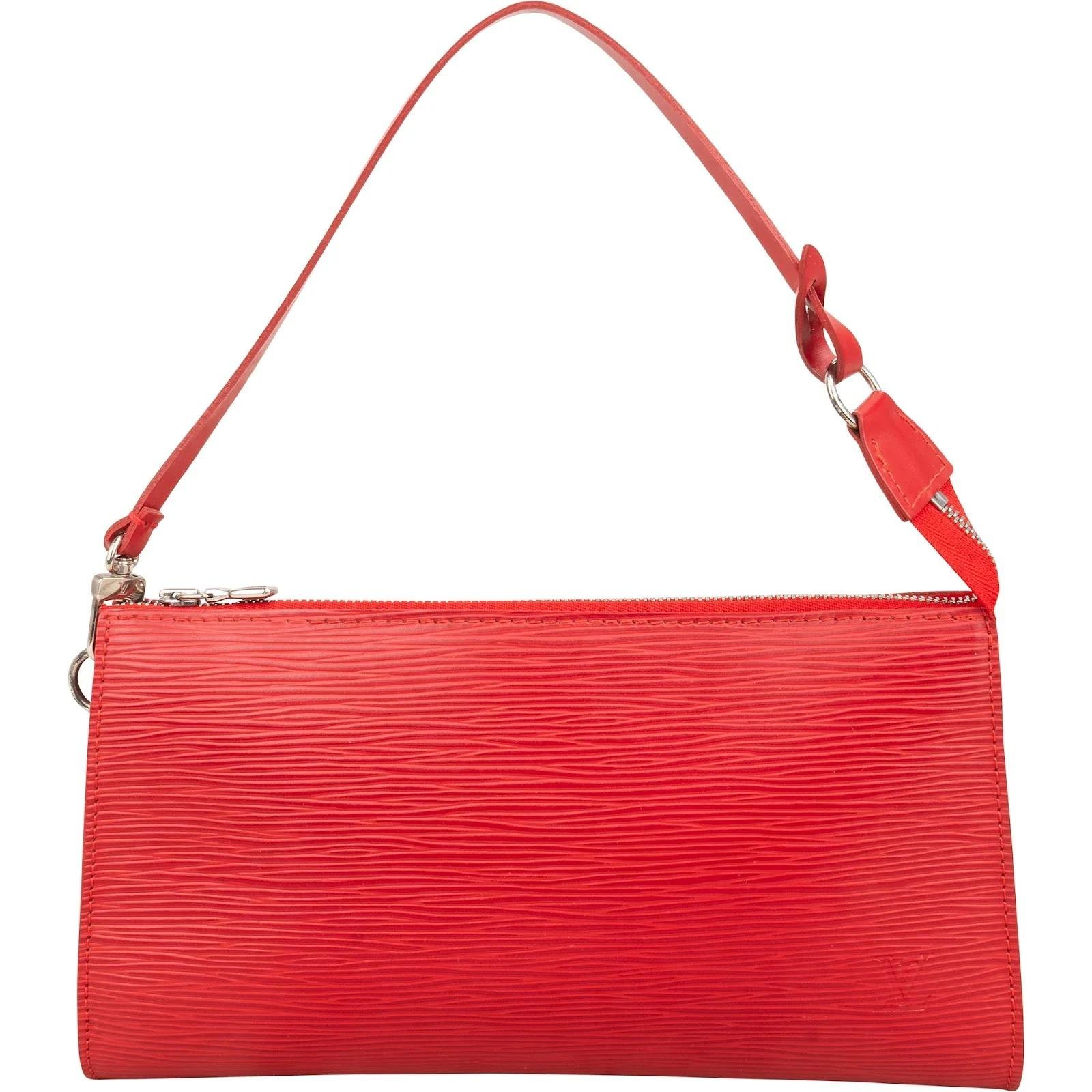 Pochette Accessoire leather handbag