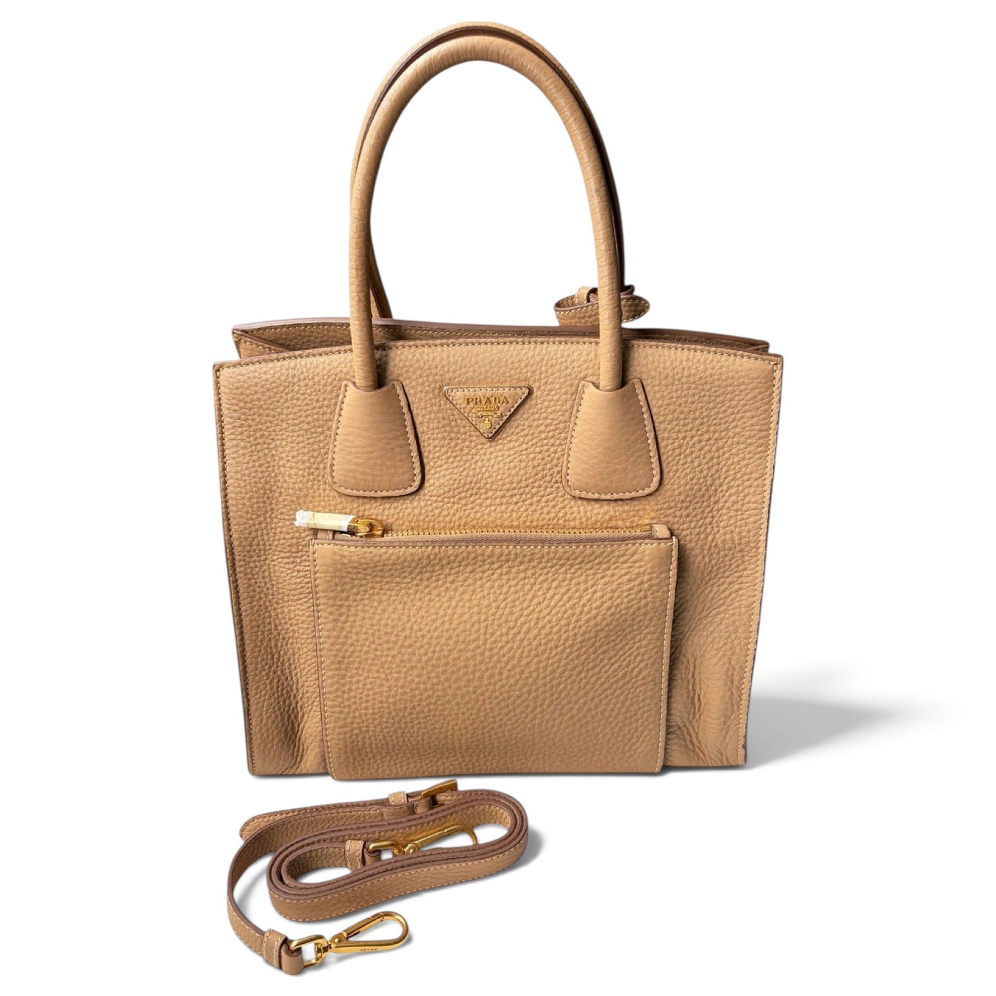 Galleria leather tote
