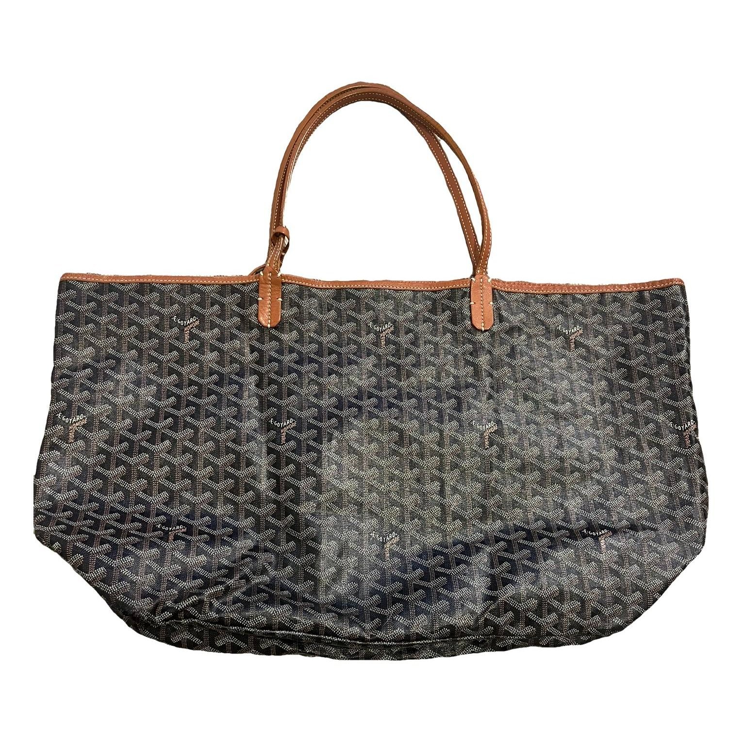 Goyard Saint-Louis leather tote