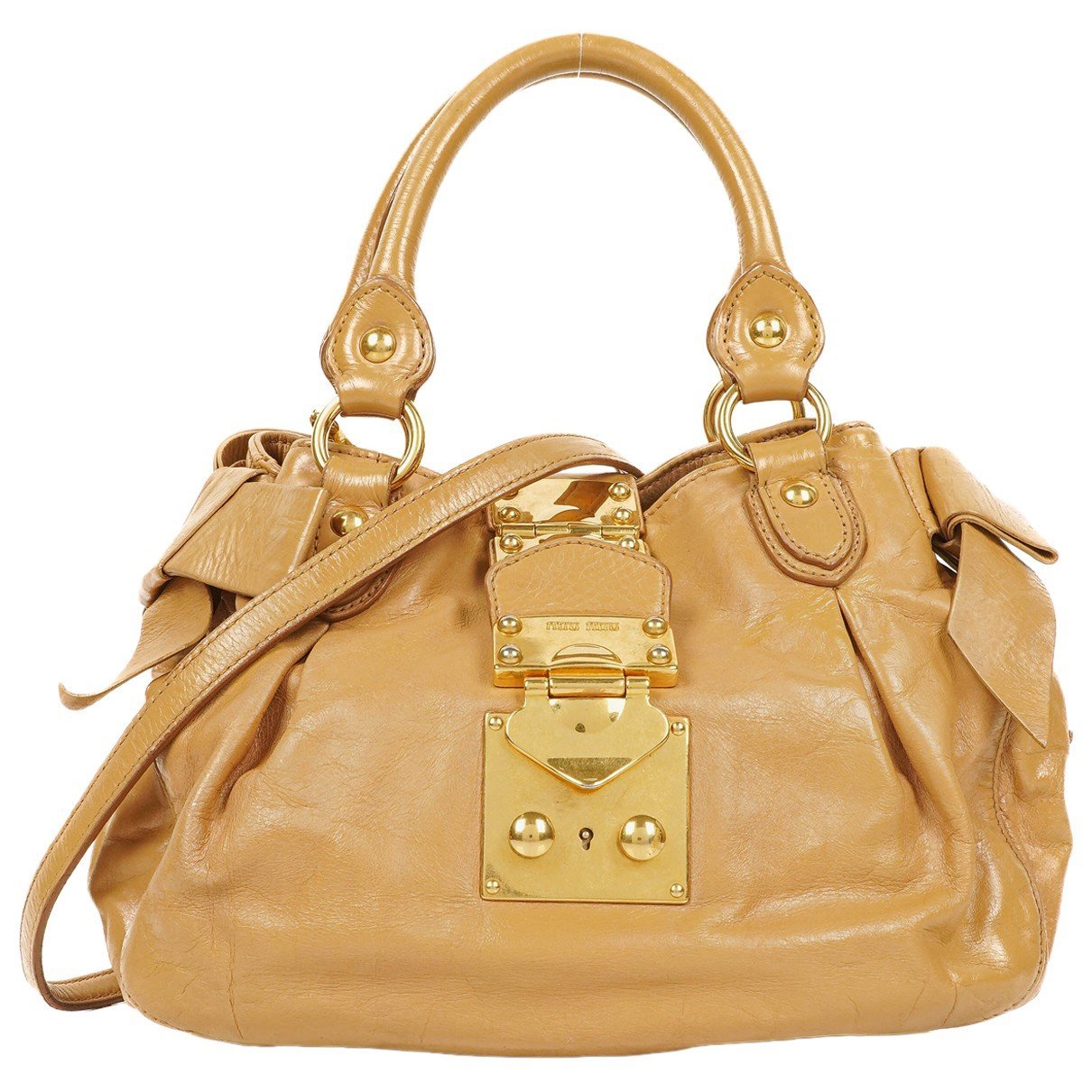Vitello leather handbag