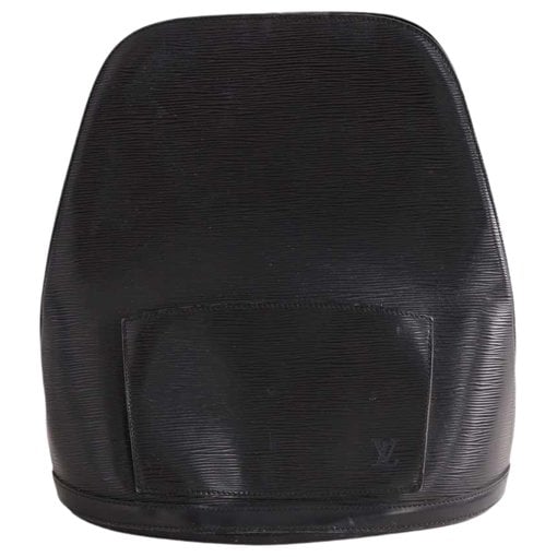 Leather backpack