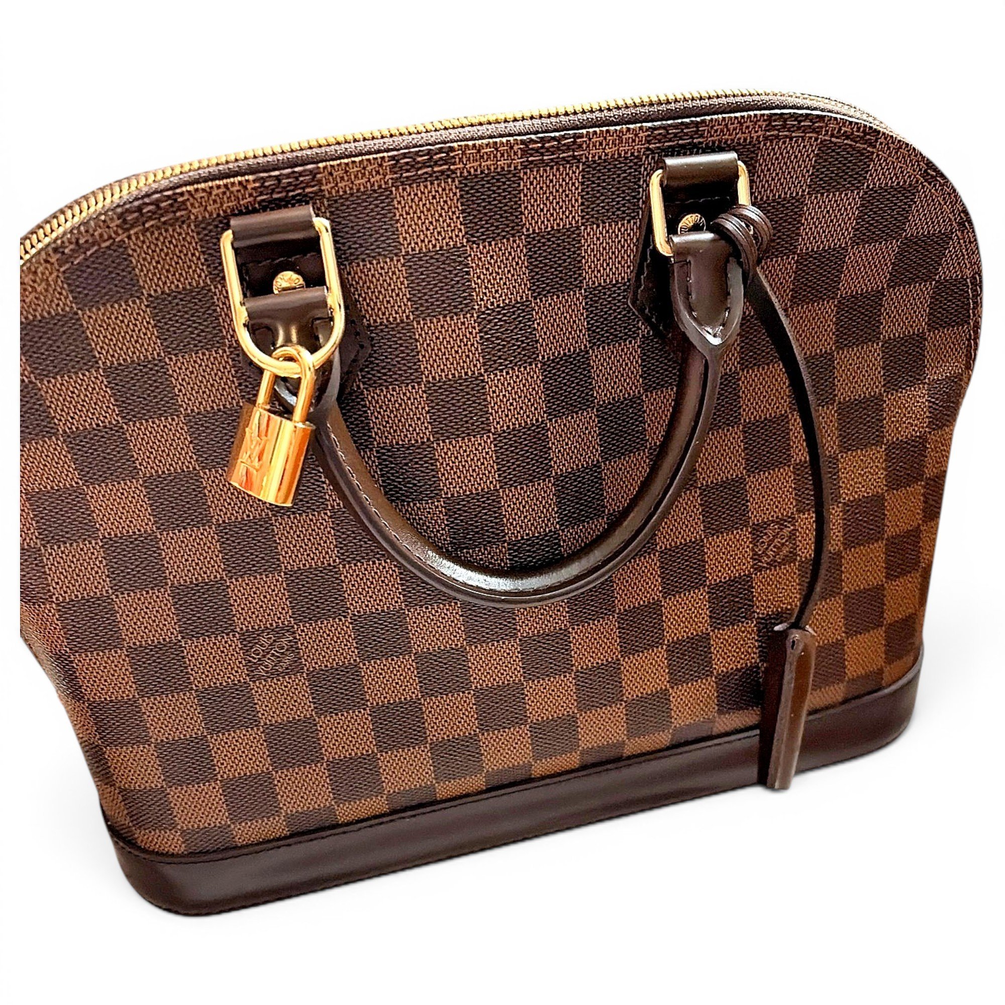 Alma leather handbag