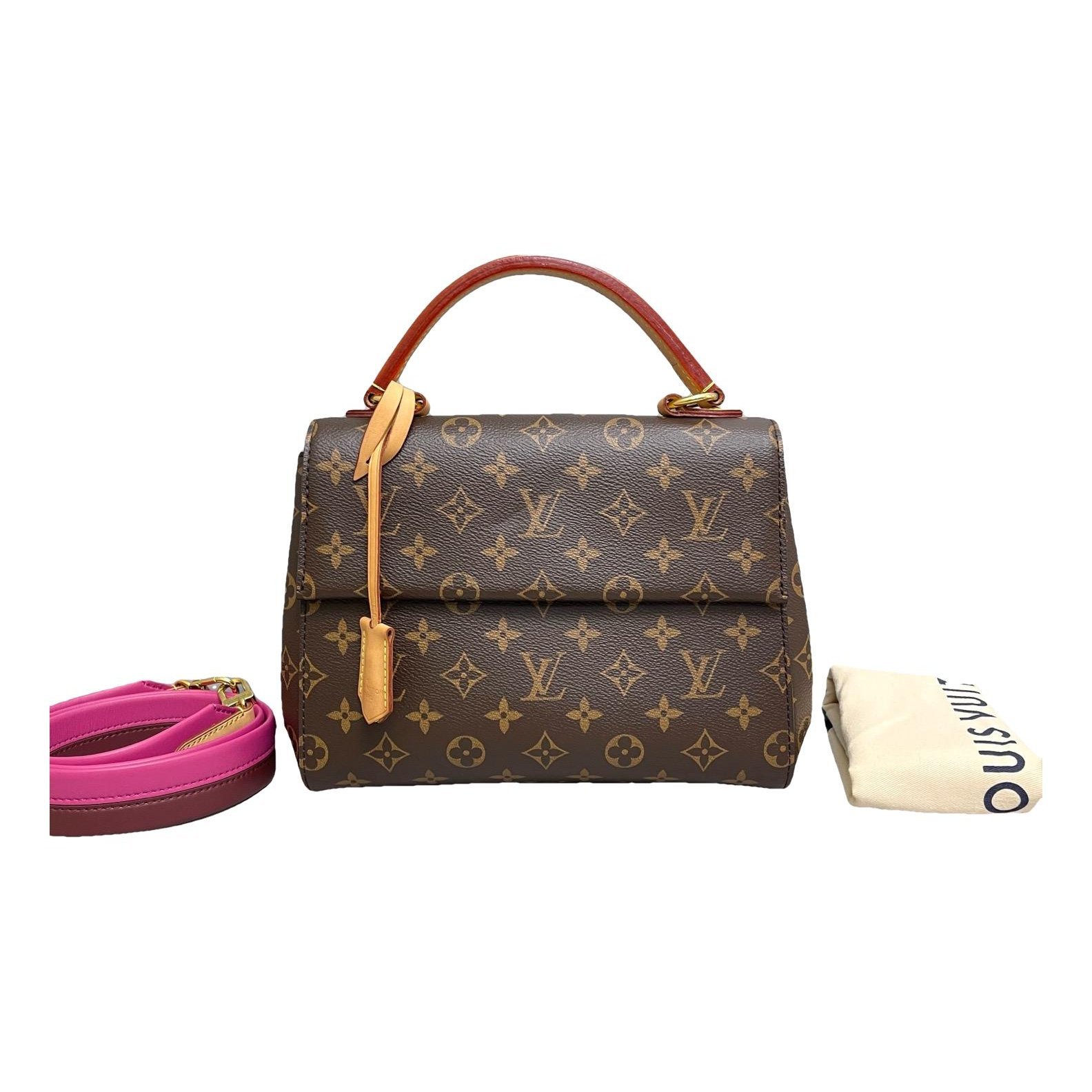 Cluny leather handbag