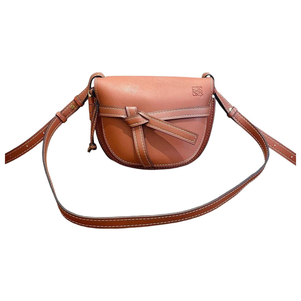 Leather crossbody bag