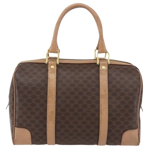 Leather bowling bag