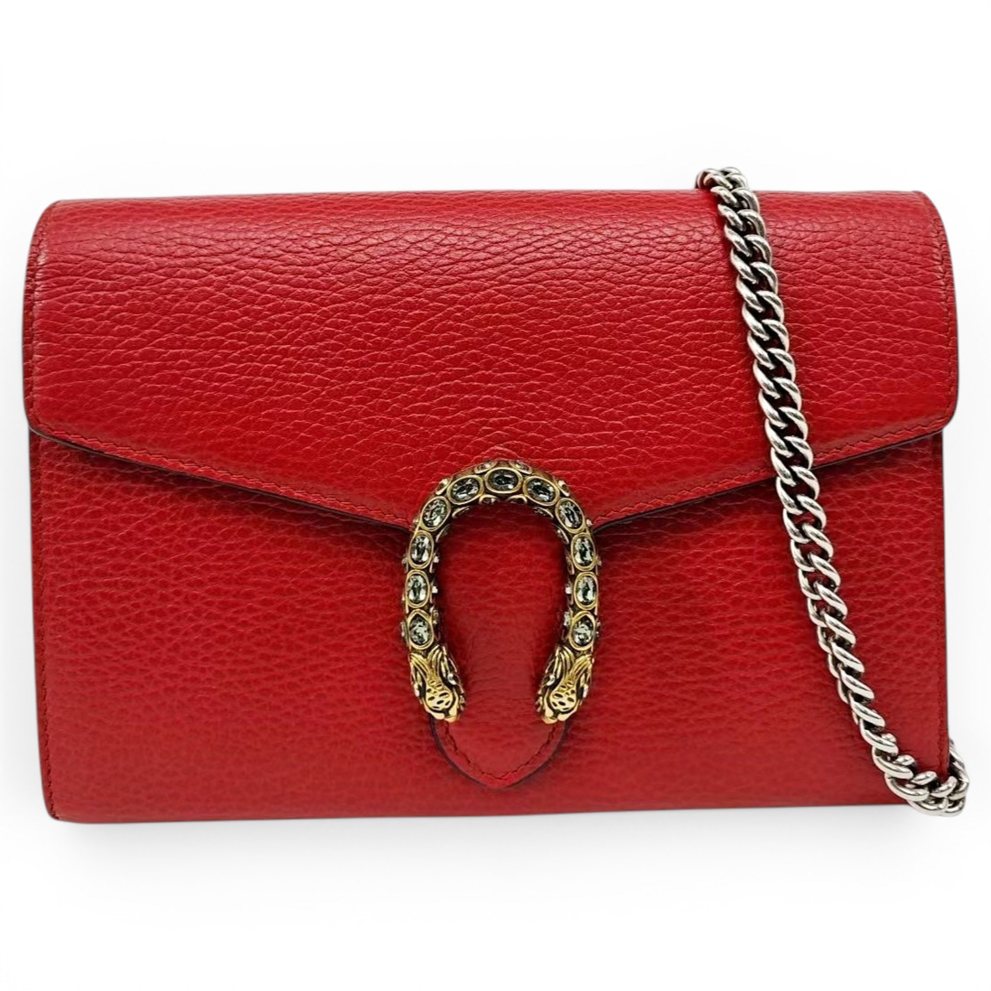 Dionysus Chain Wallet leather handbag