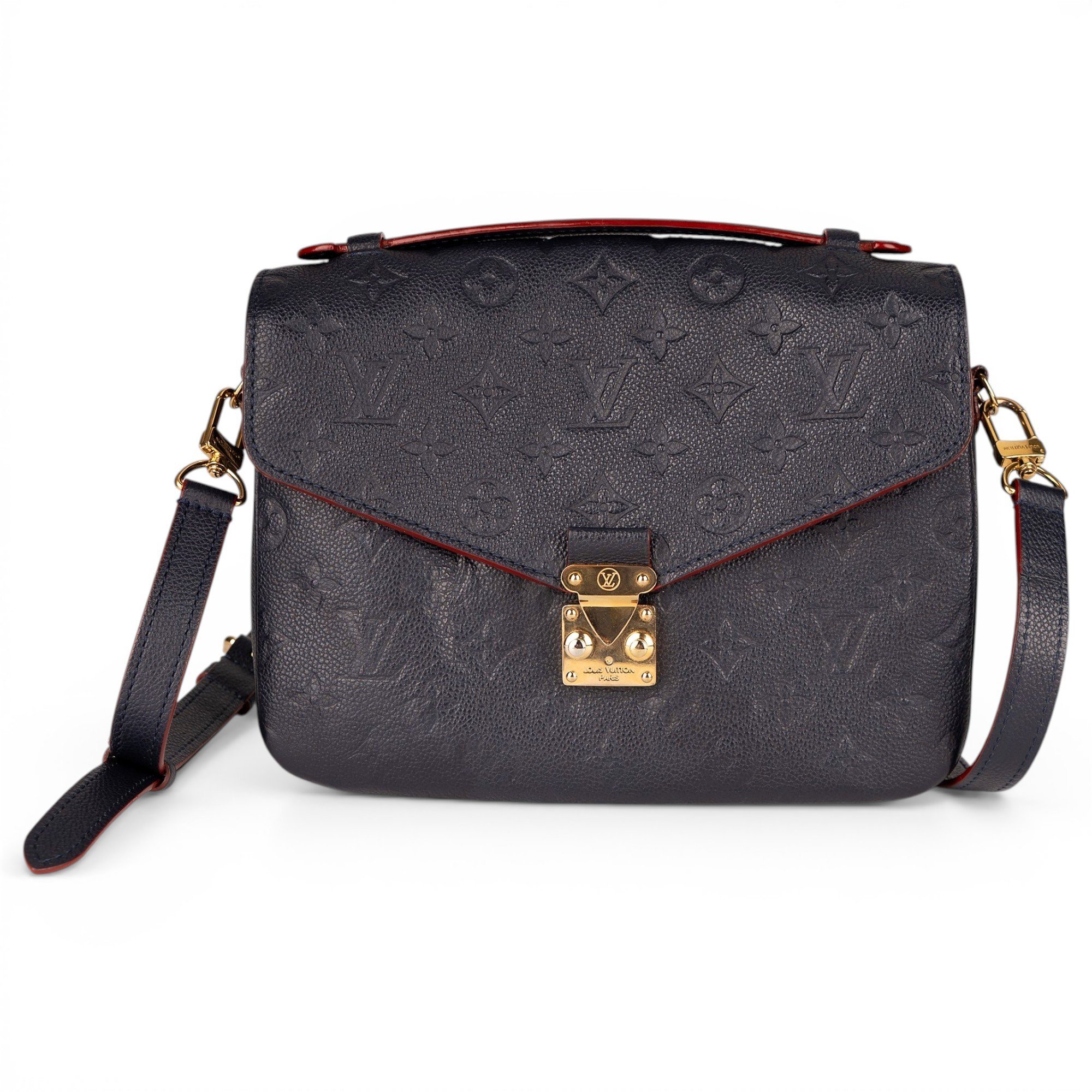 Metis leather handbag