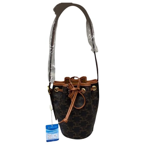 Triomphe leather handbag