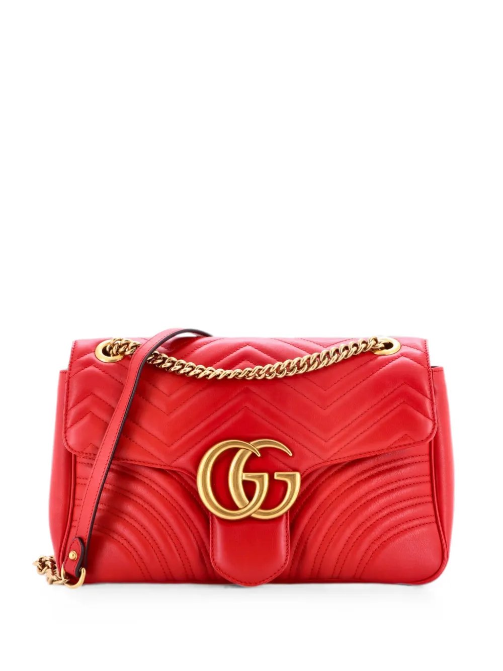 GG Marmont Flap Bag Matelasse Leather Medium shoulder bag