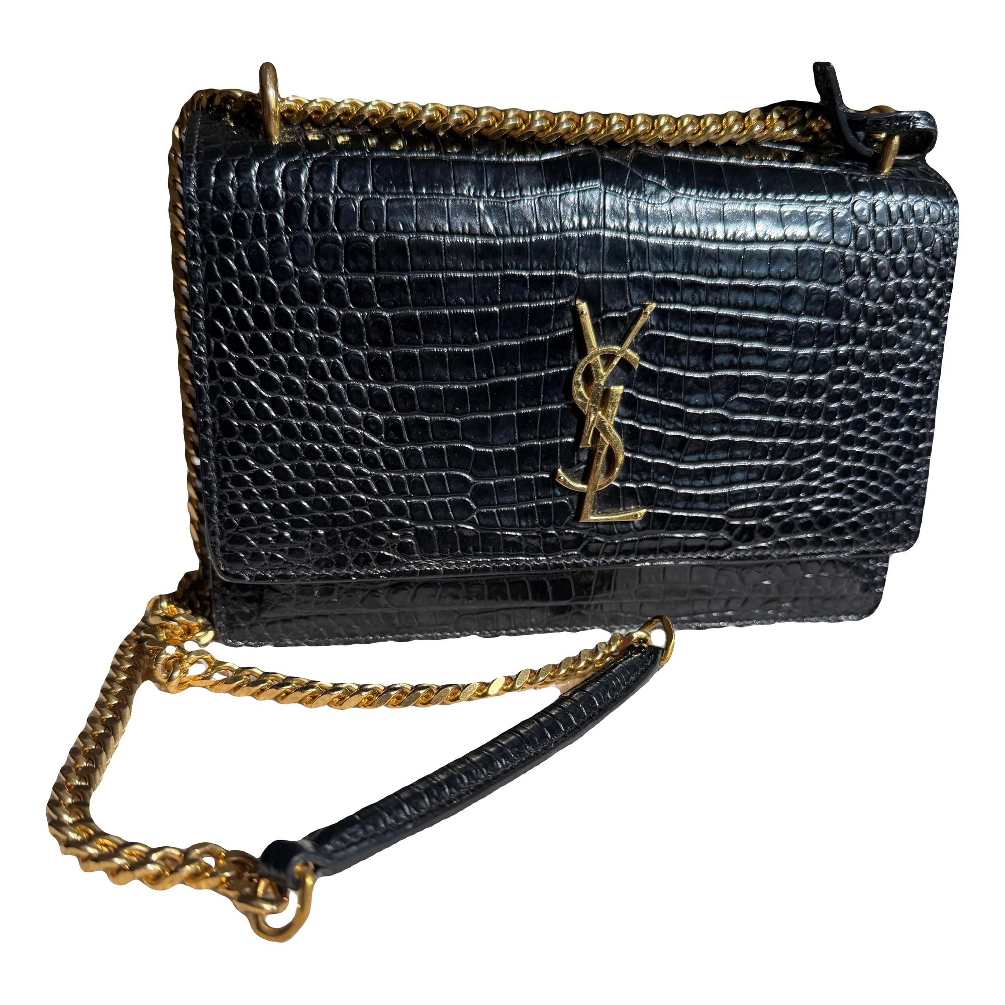 Leather crossbody bag