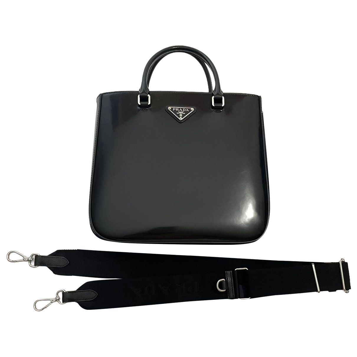Cleo Flap patent leather crossbody bag