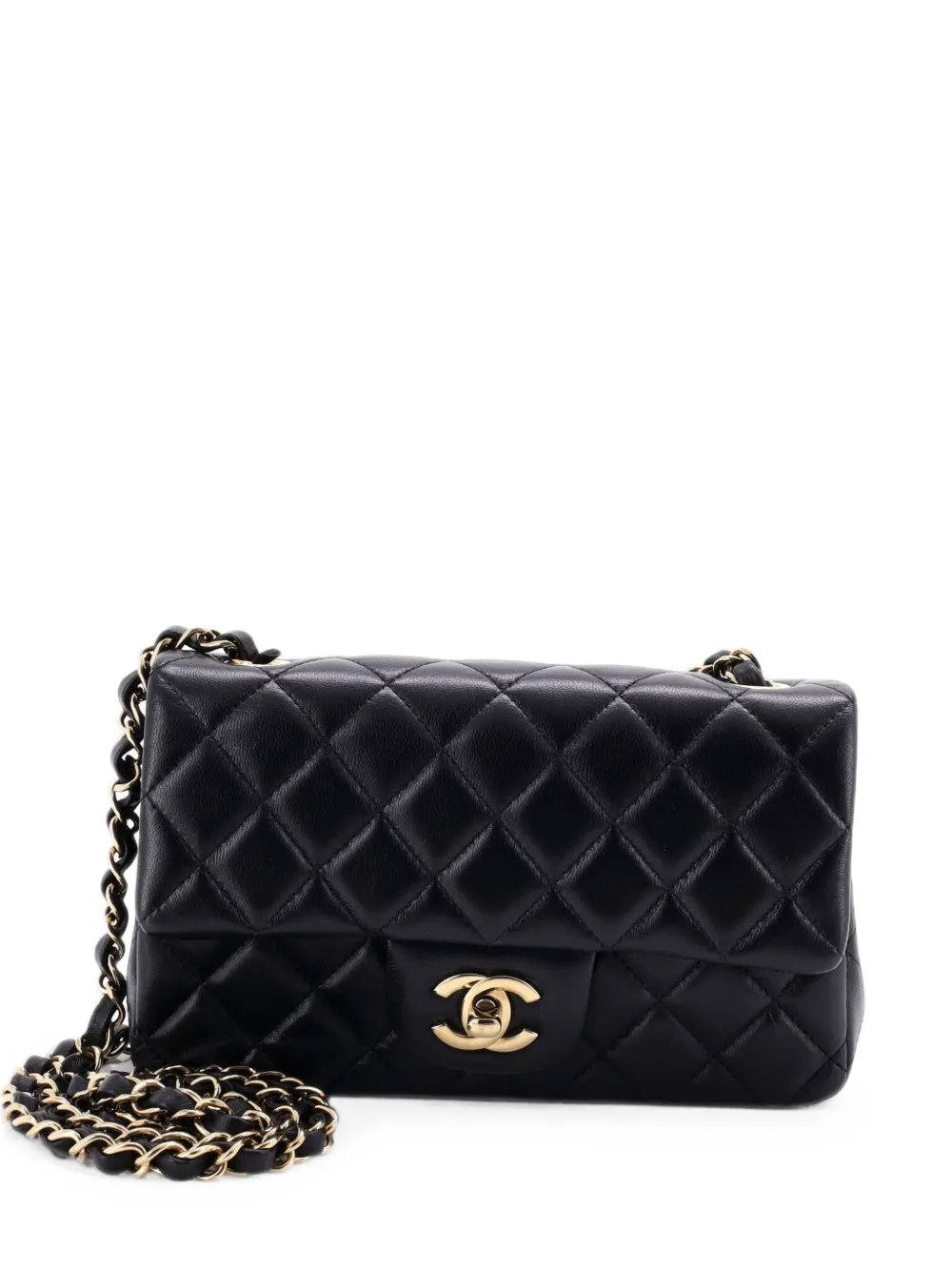 Classic Single Flap Bag Quilted Lambskin Mini crossbody bag