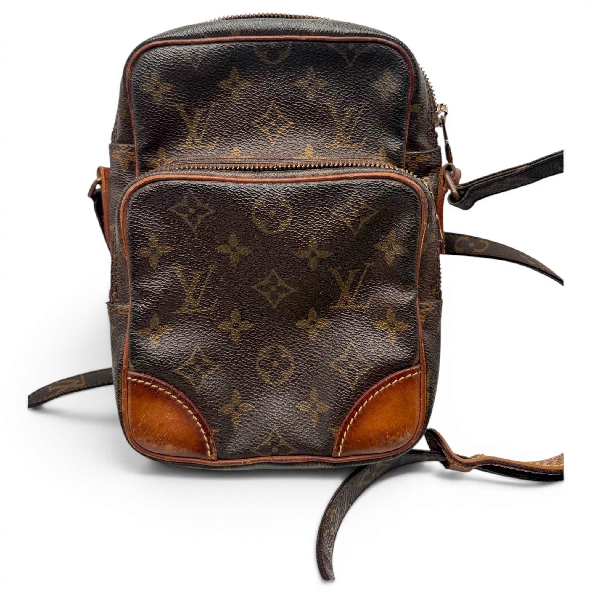 Amazon leather crossbody bag
