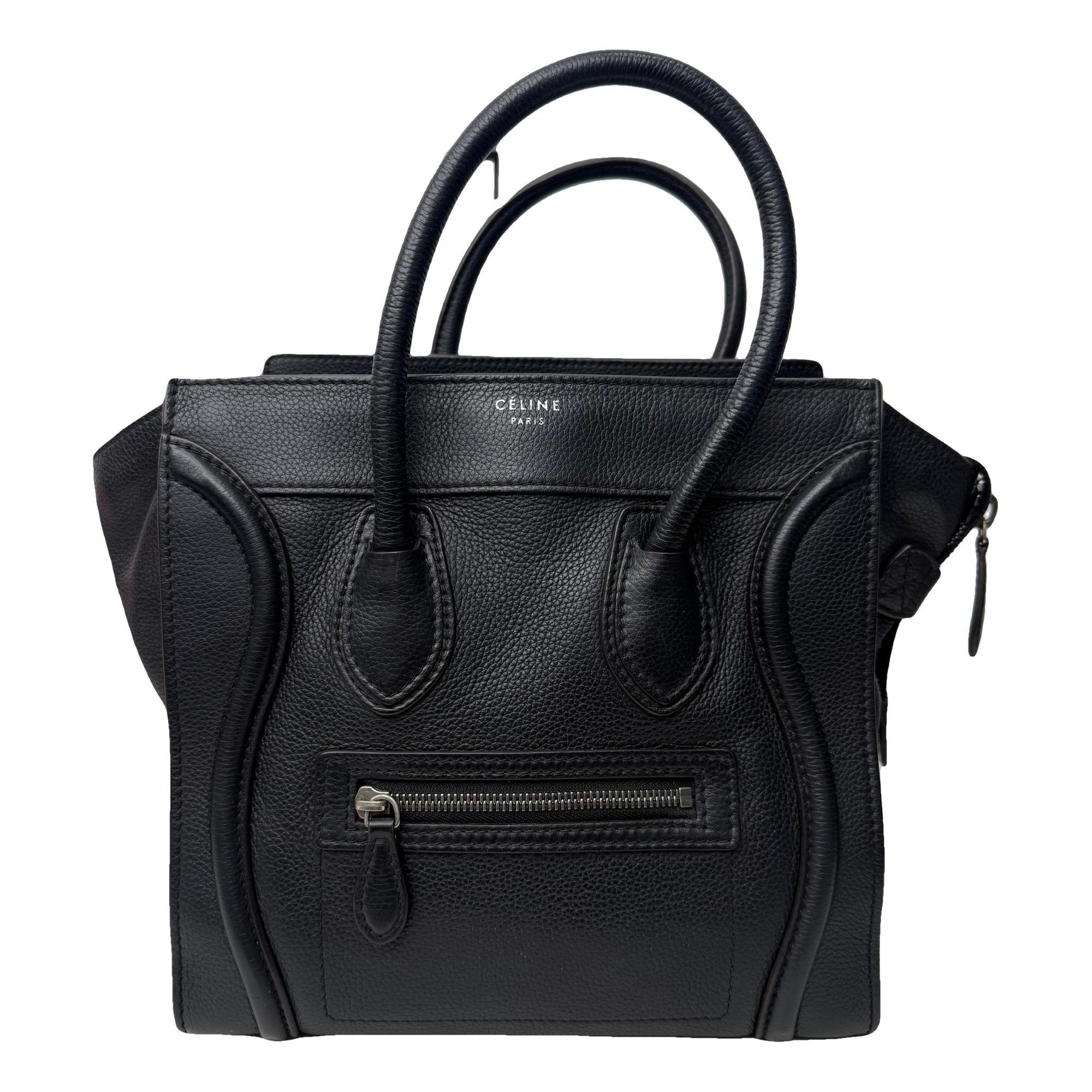 Luggage leather handbag