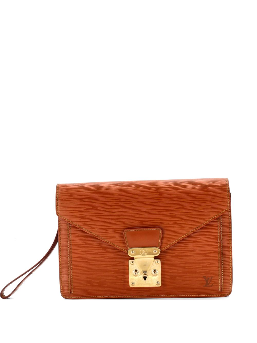 Dragonne Pochette Epi Leather clutch bag