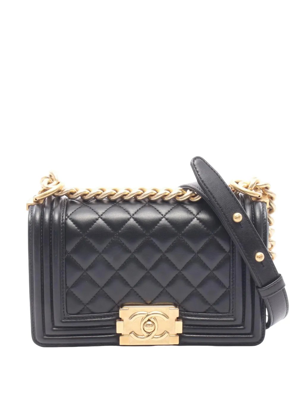 2016-2017 Small Quilted Lambskin Boy Flap crossbody bag
