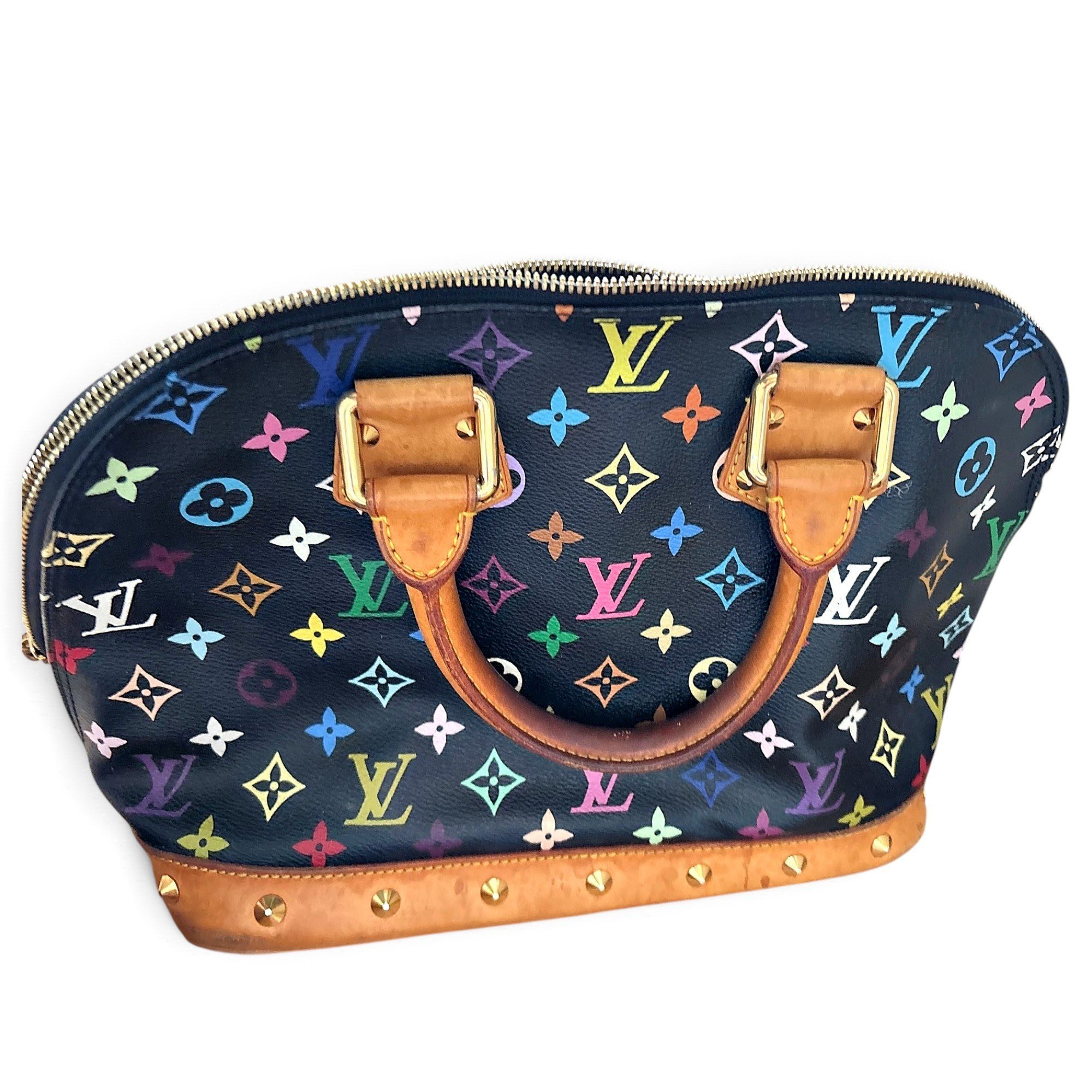 Alma leather handbag
