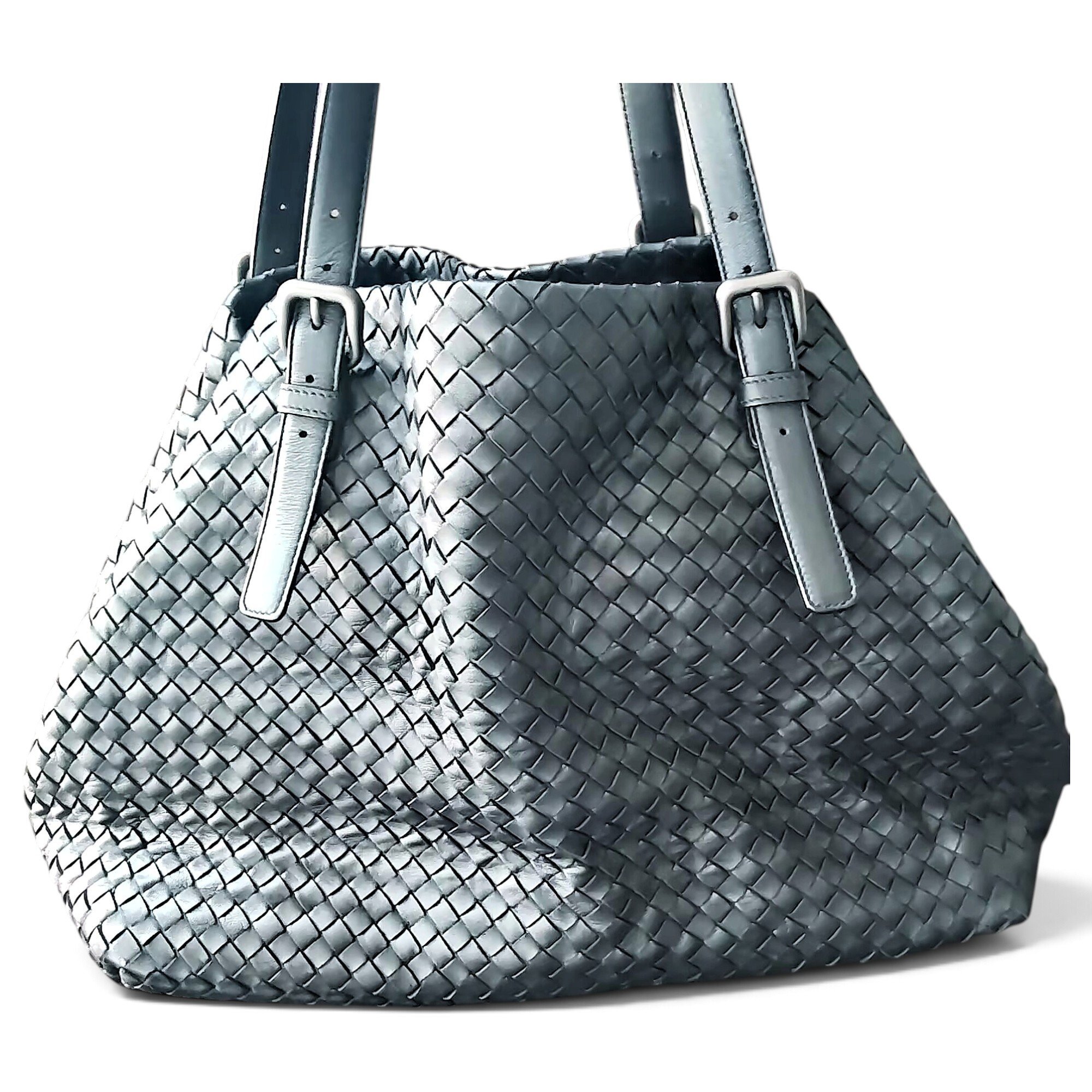 Fourre-Tout leather handbag