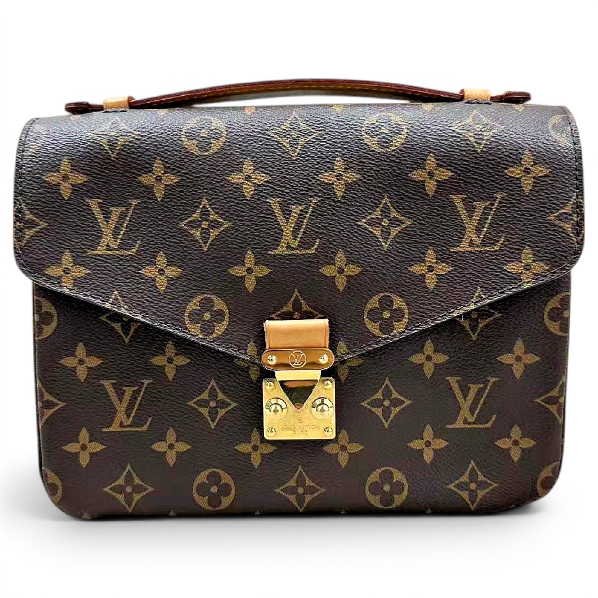 Metis leather handbag