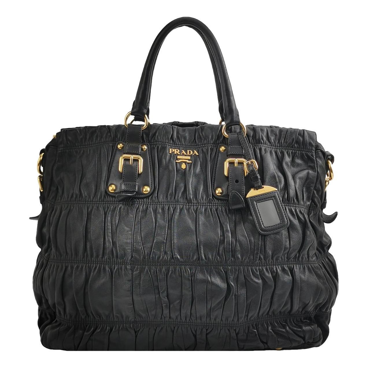Leather tote