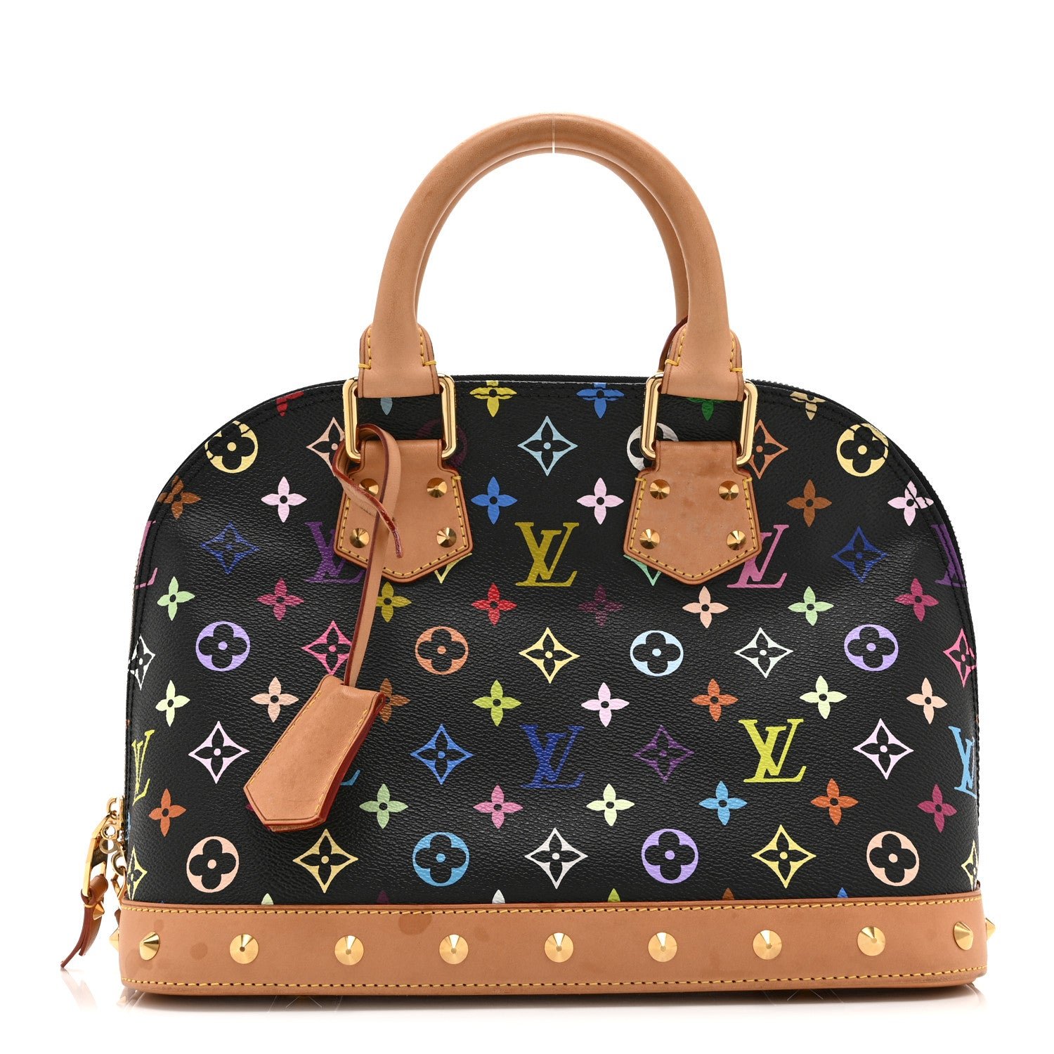 Louis Vuitton Monogram Multicolor Alma PM Black