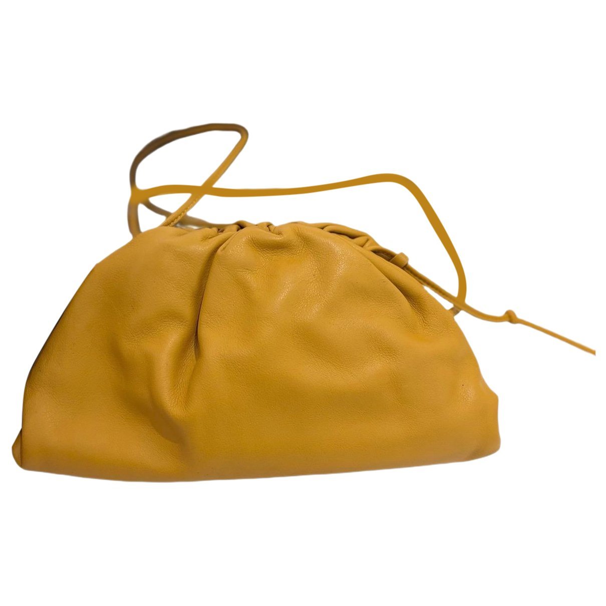 Pouch leather handbag