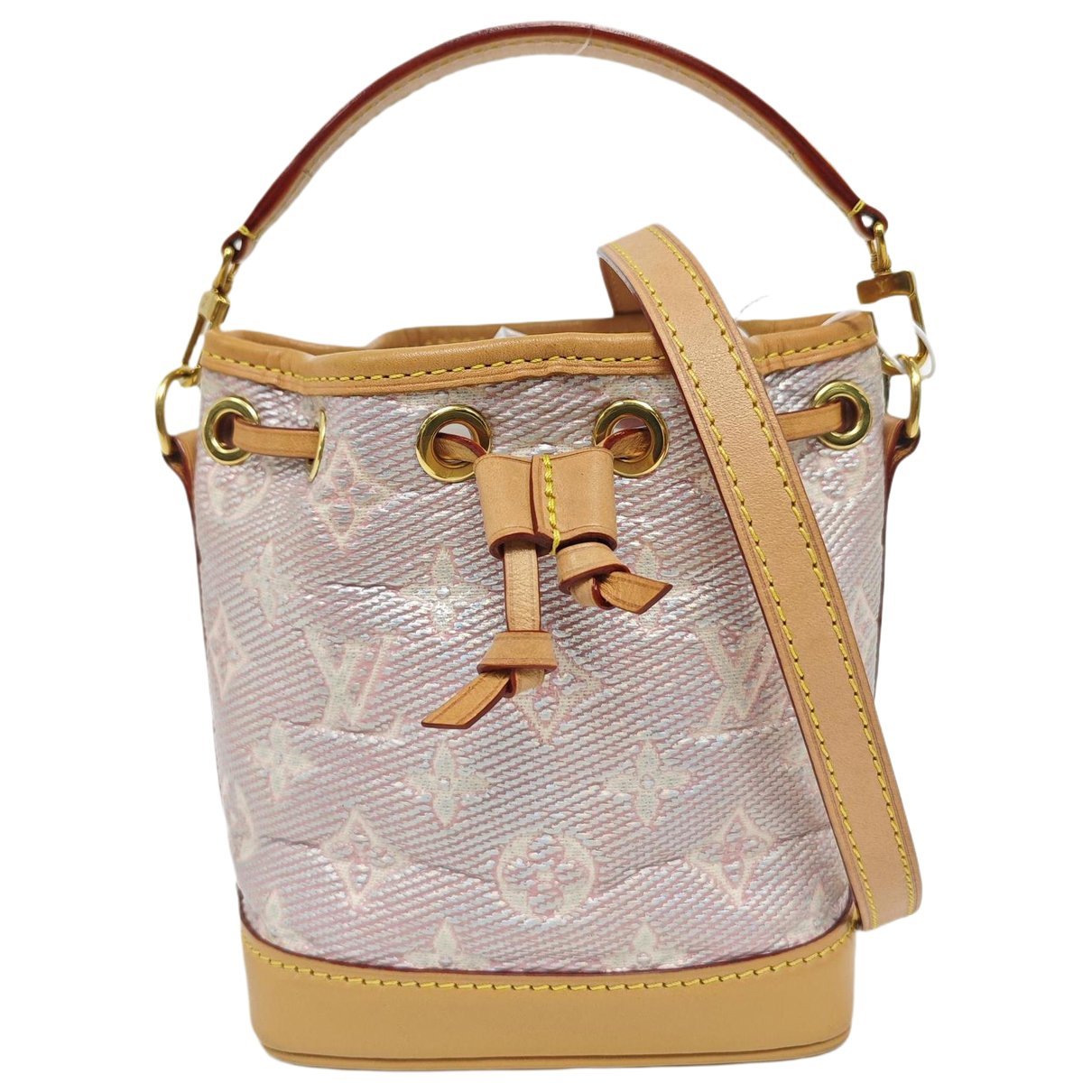 Nano Noé leather handbag