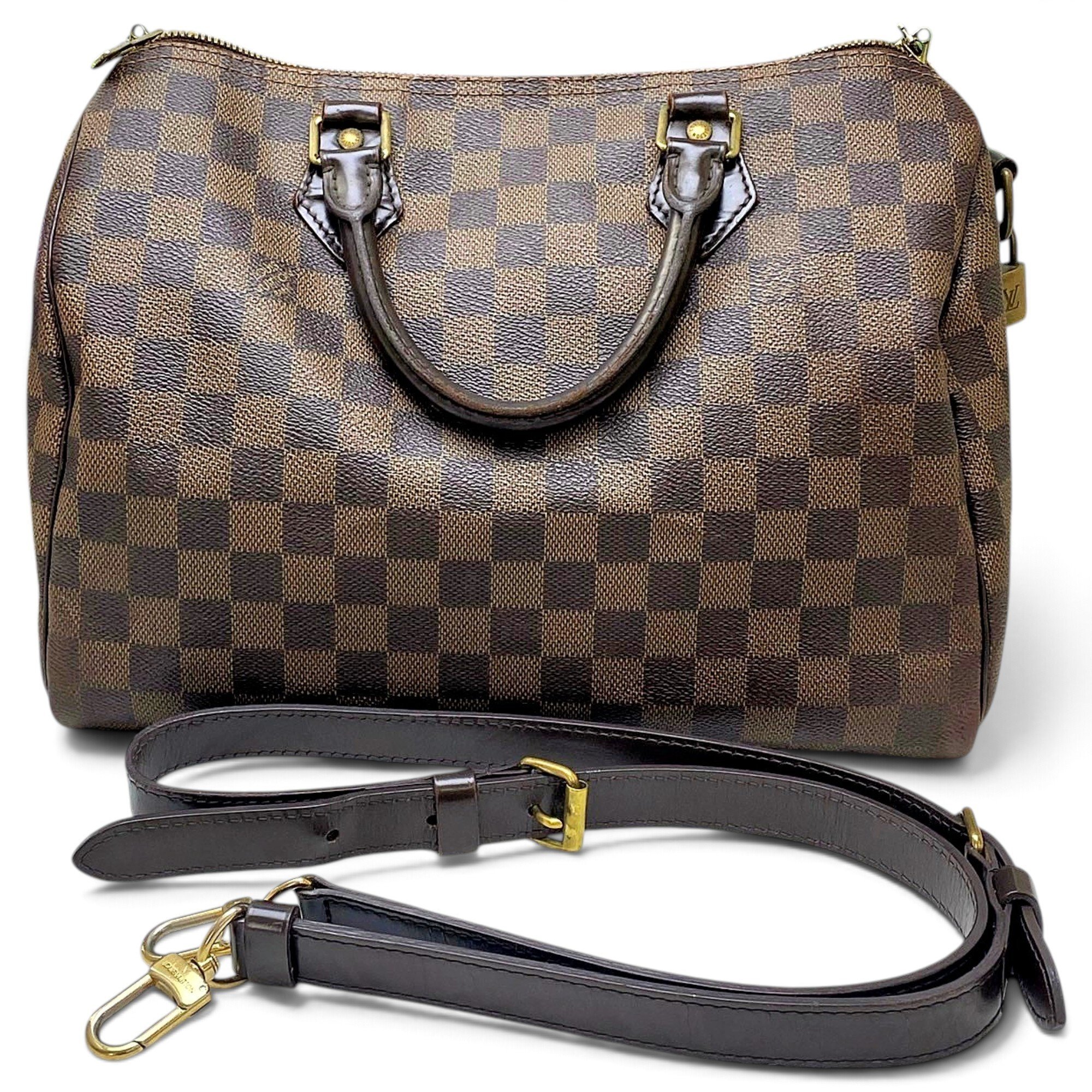 Louis Vuitton Speedy Bandoulière vinyl handbag