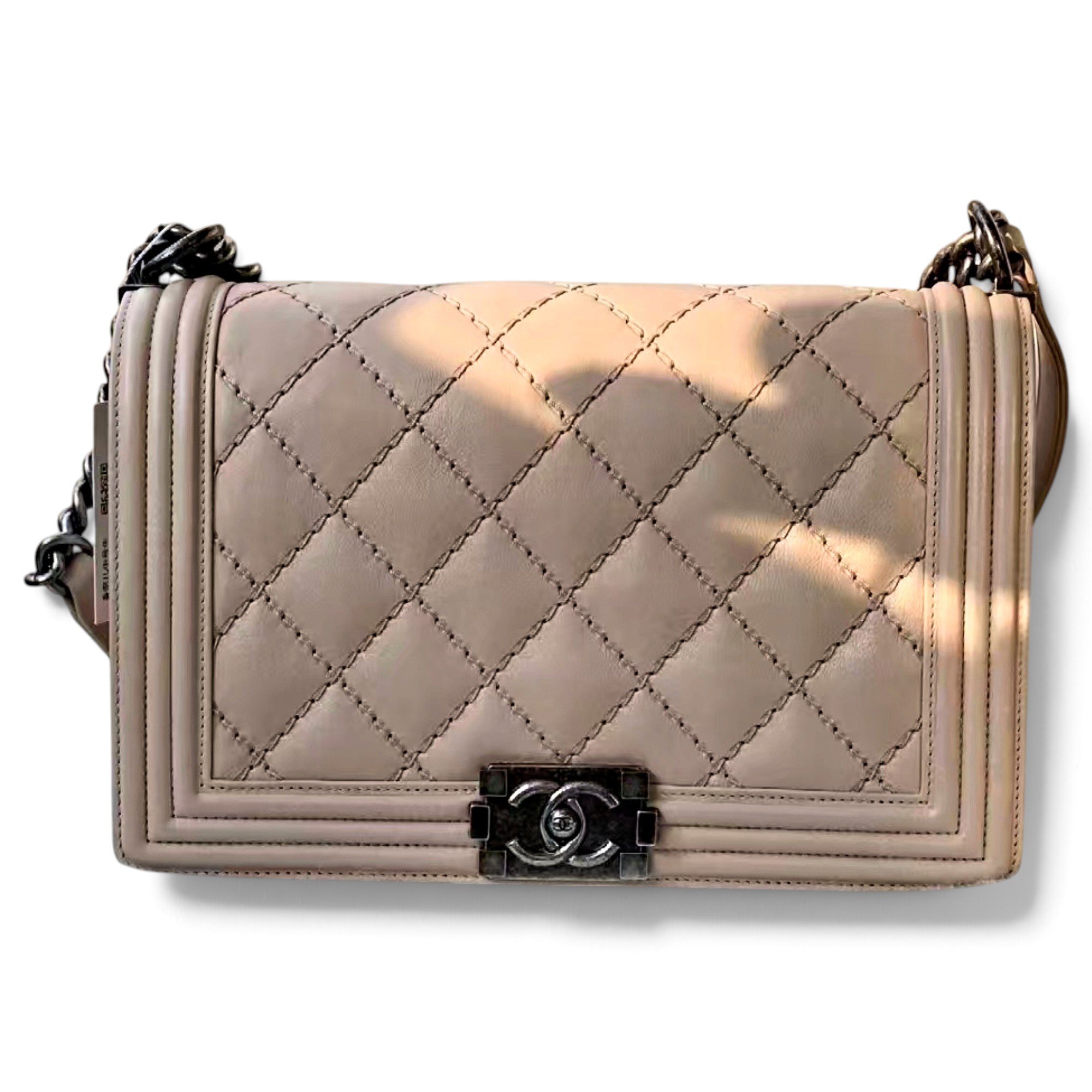Boy leather crossbody bag