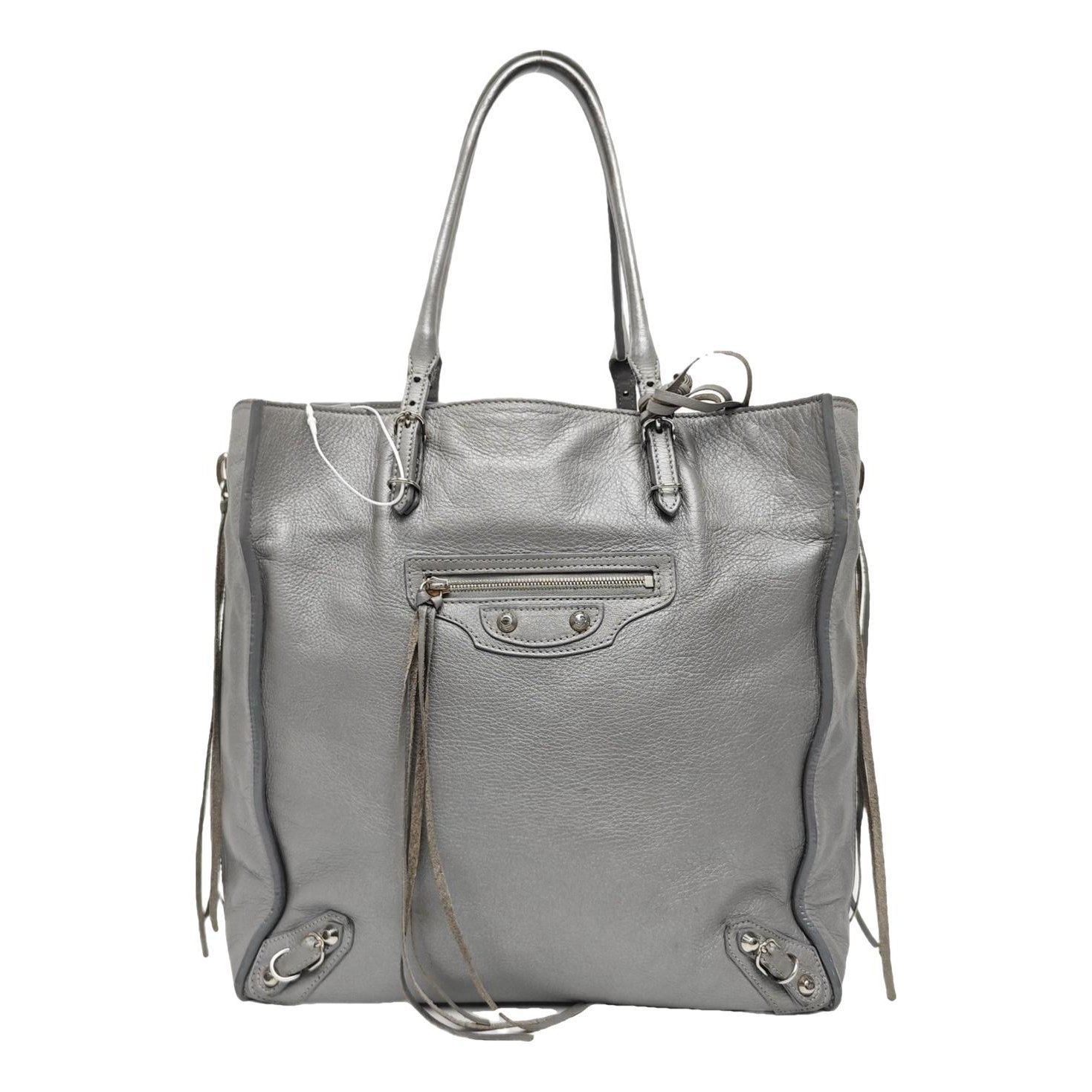 Papier leather handbag