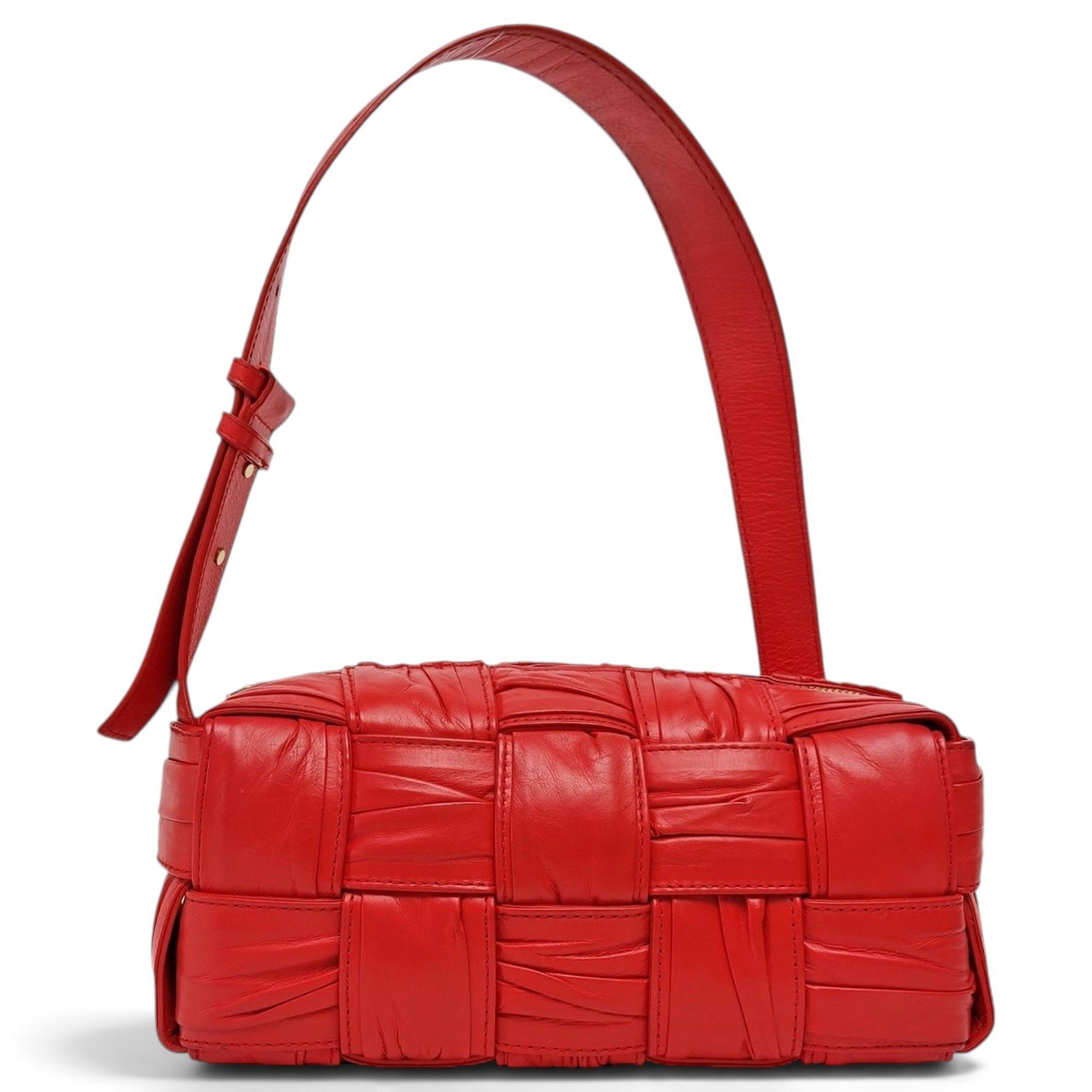 Brick Cassette leather handbag