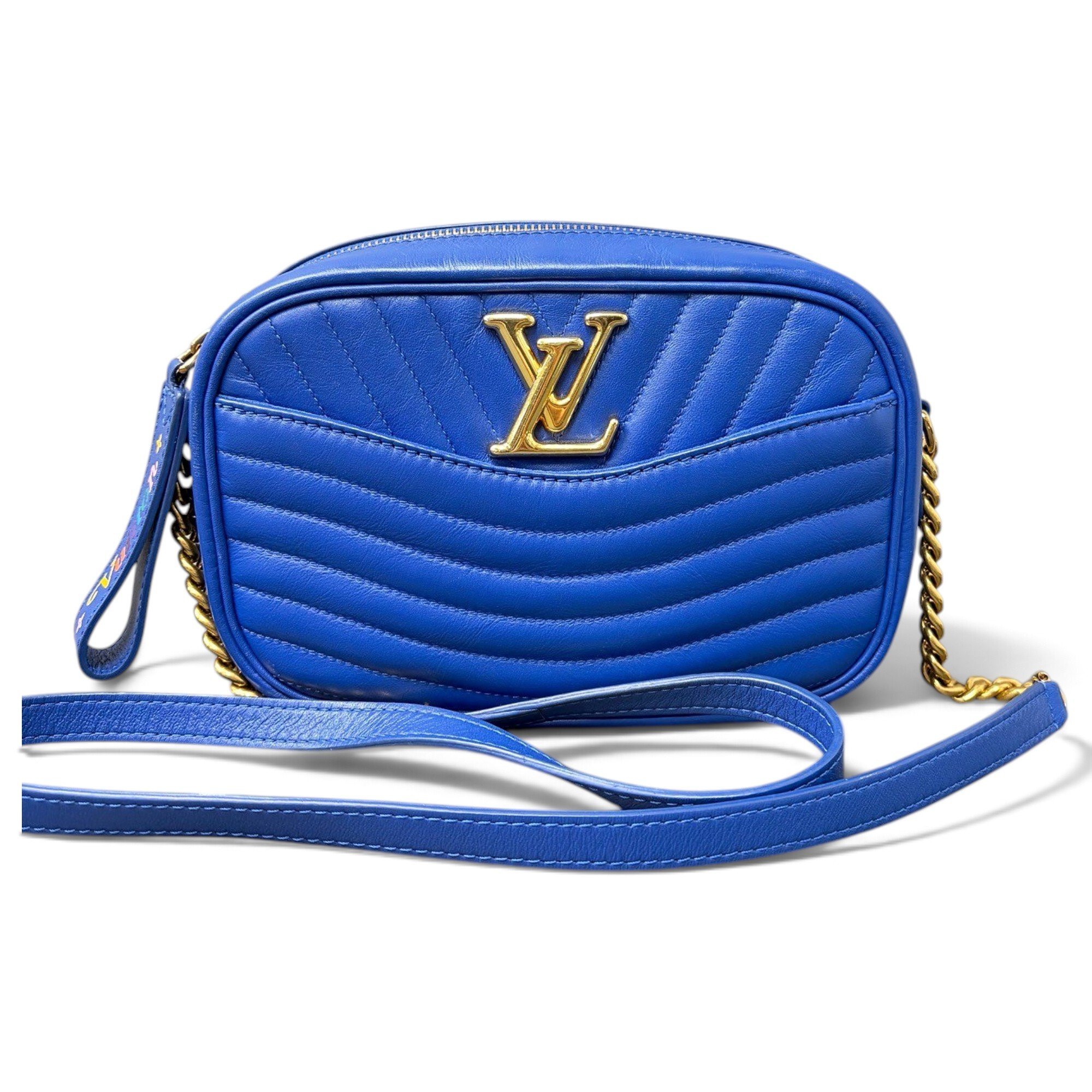 New Wave leather handbag