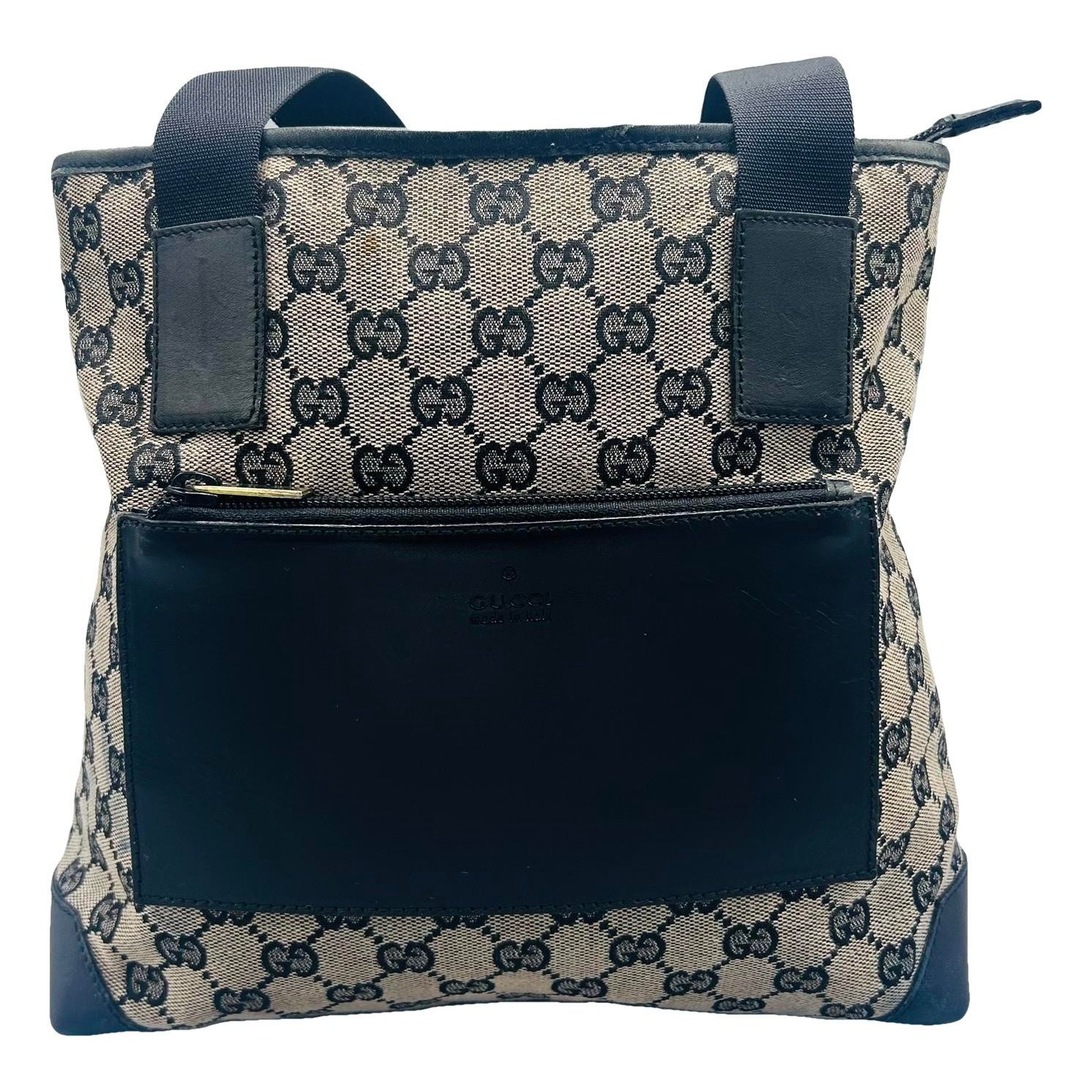 Leather tote
